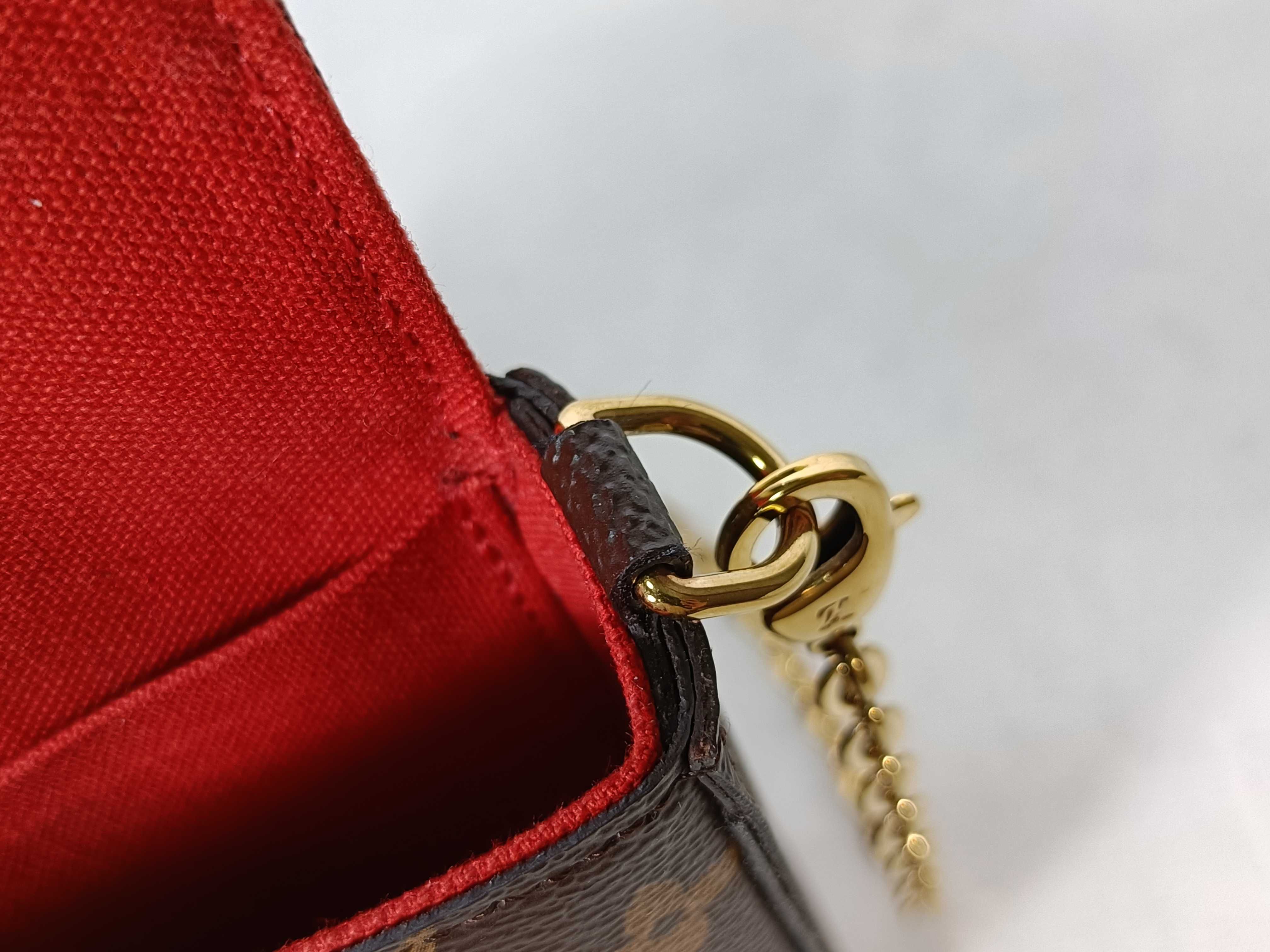 Monogram Louis Vuitton Monogram Pochette Shoulder Bag — view 8