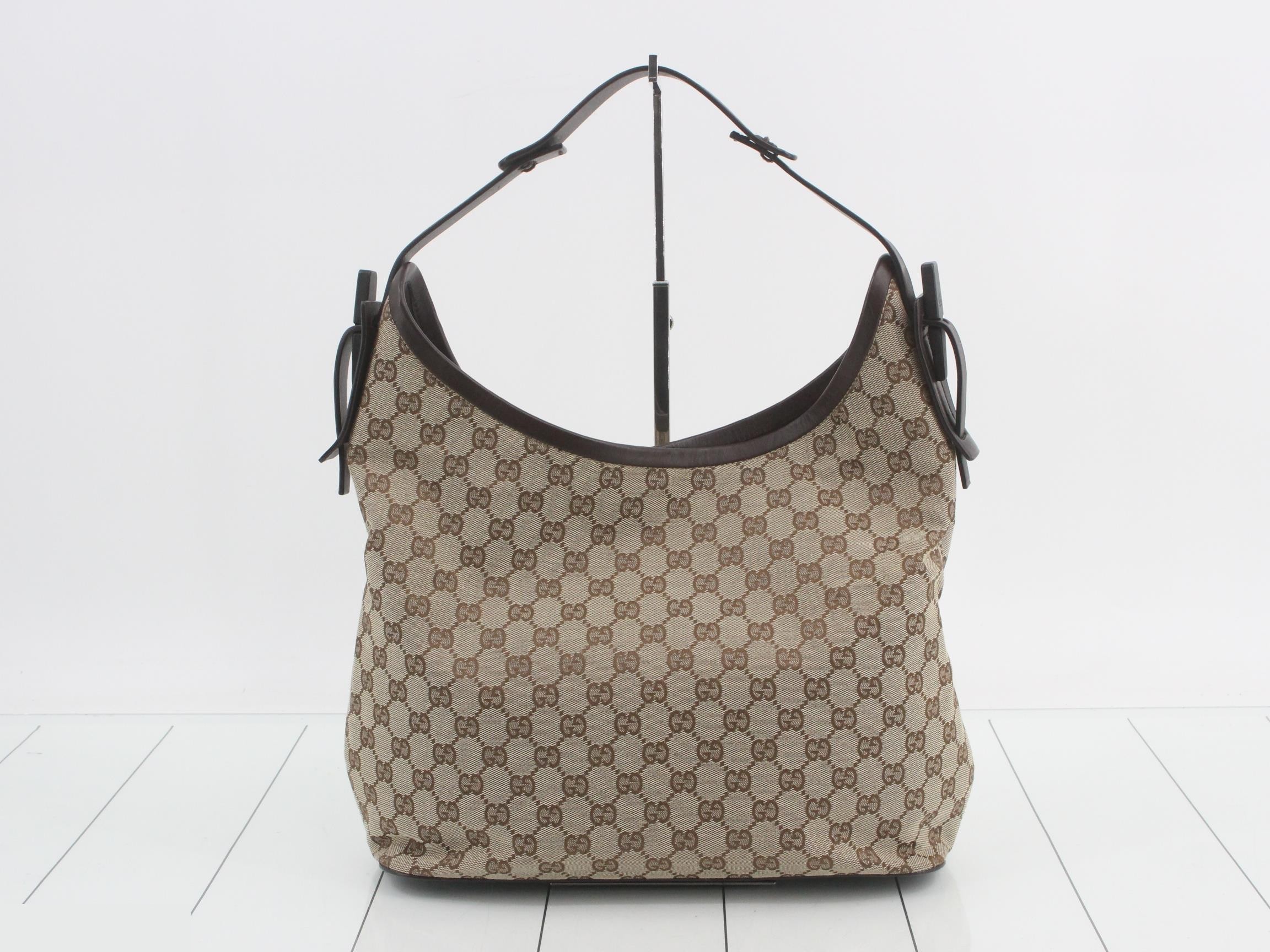 GG canvas semi-shoulder bag — view 2