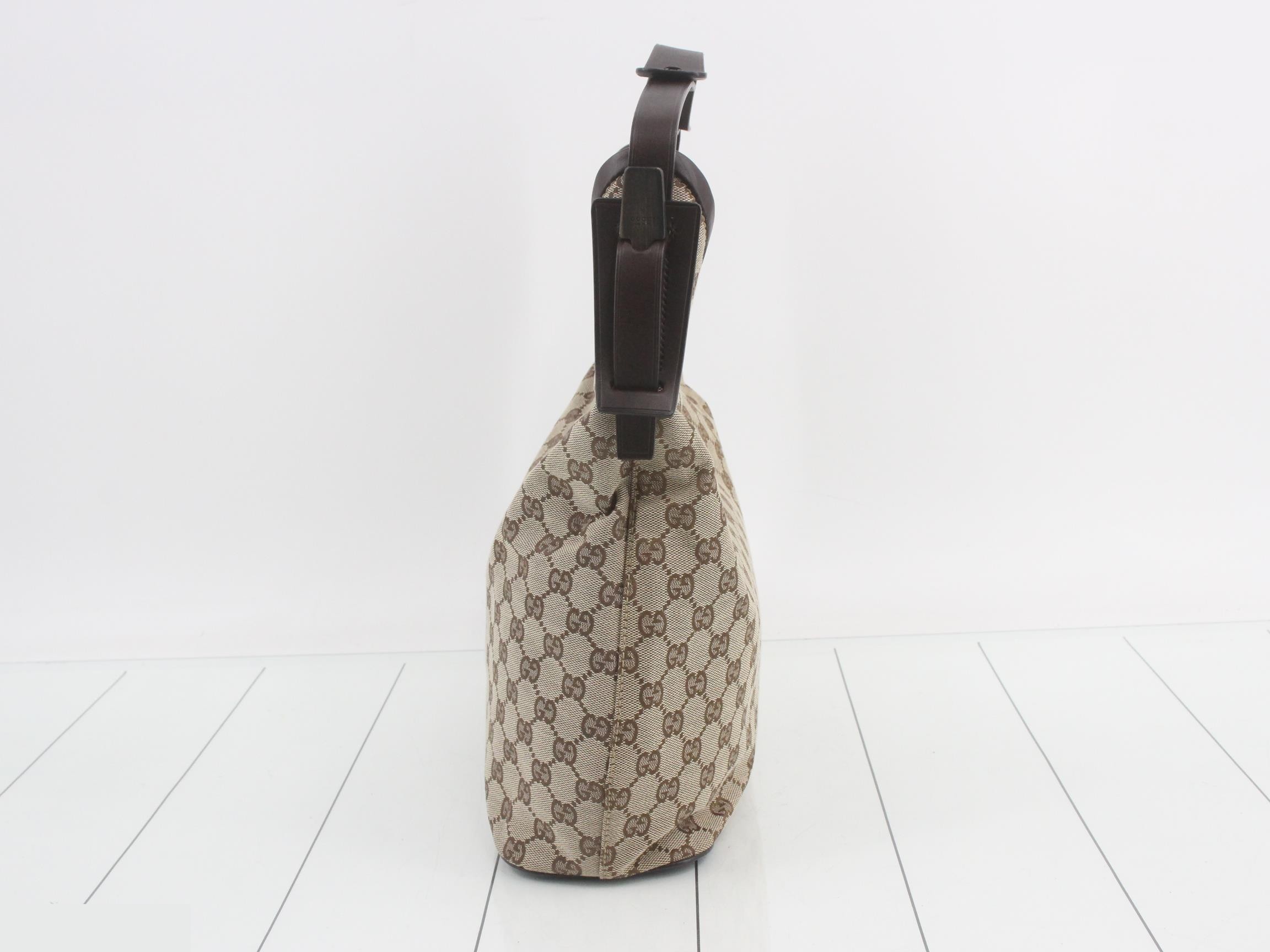 GG canvas semi-shoulder bag — view 3