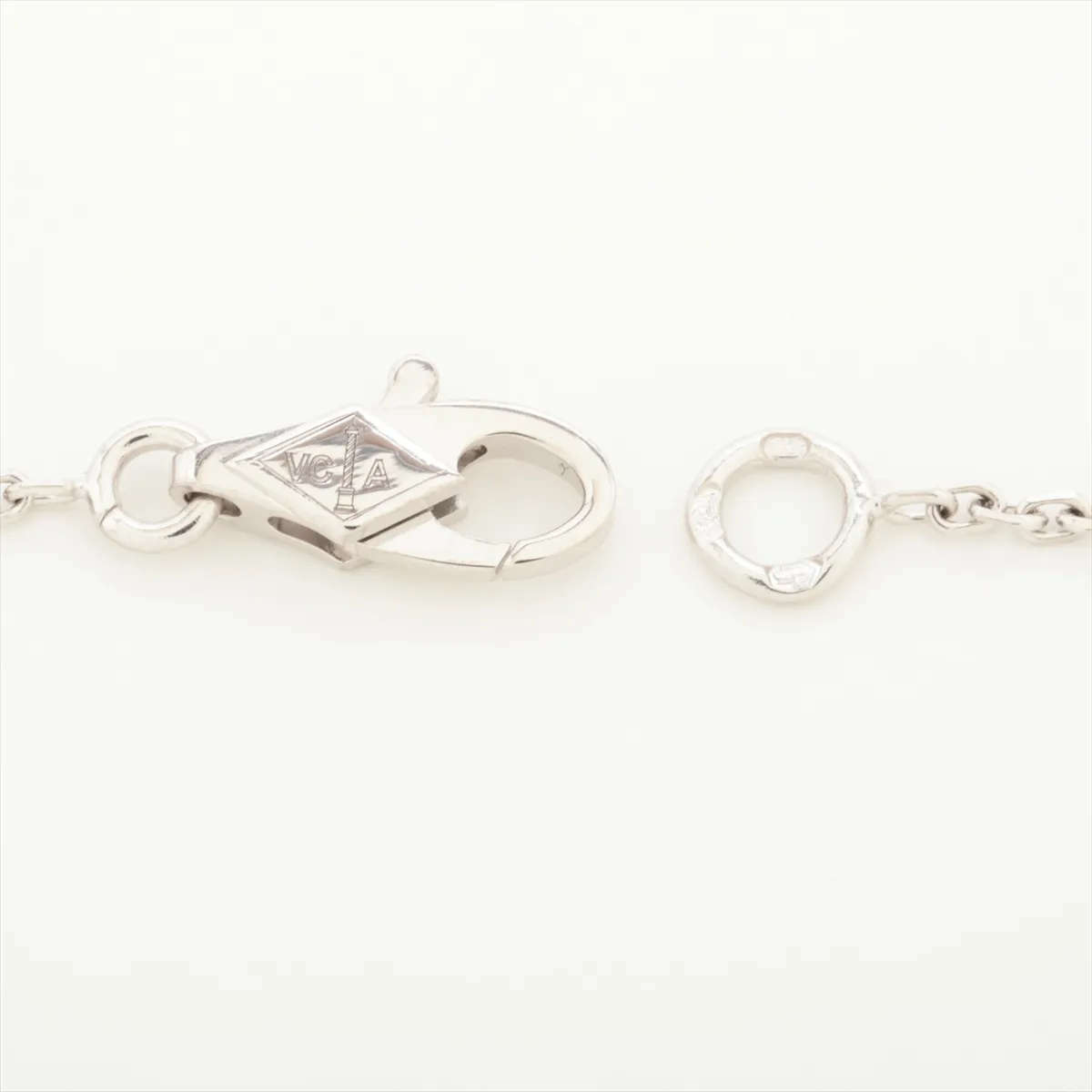Sweet Alhambra Papillon Turquoise Bracelet, 750 (WG), 1.9g, JA398799, — view 4