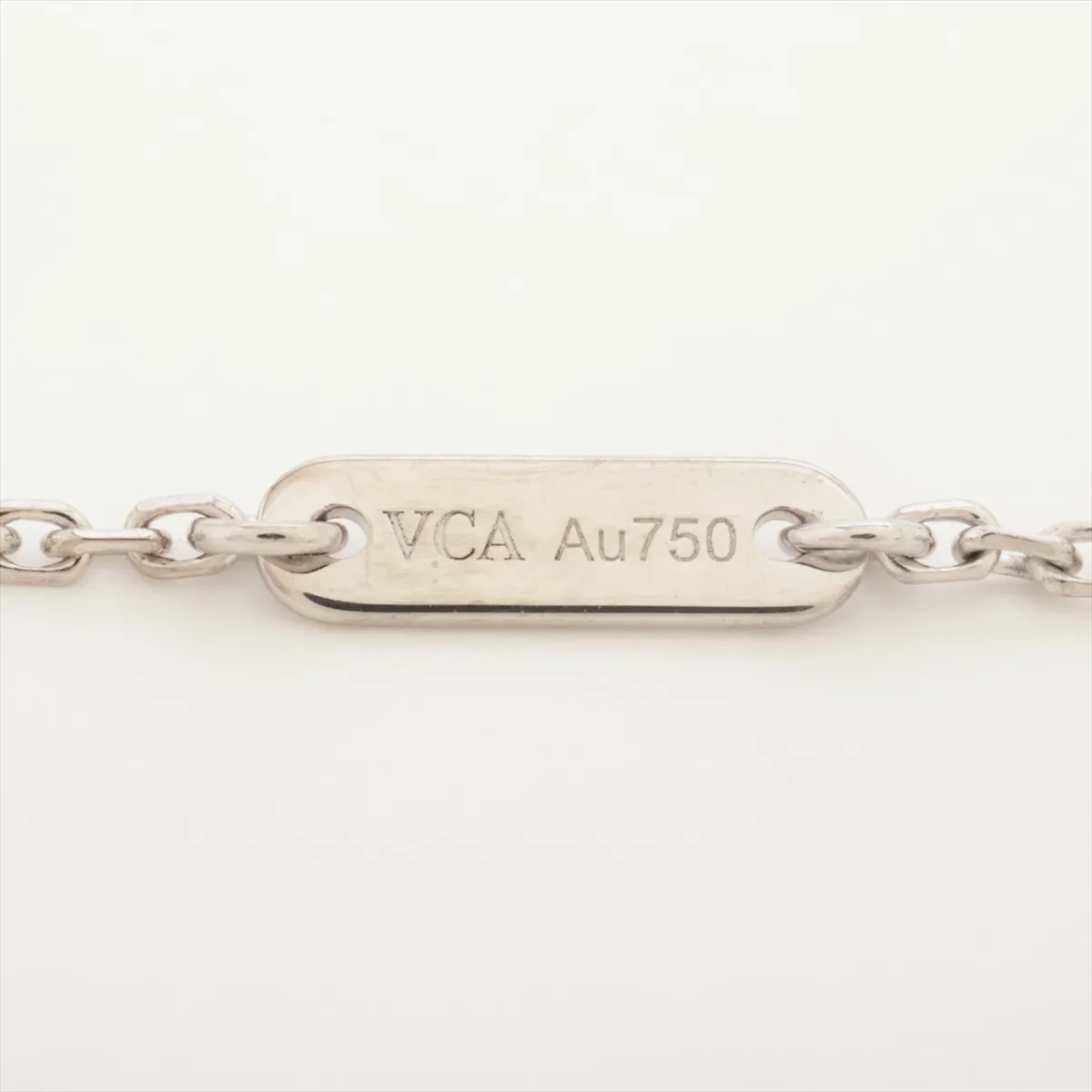 Sweet Alhambra Papillon Turquoise Bracelet, 750 (WG), 1.9g, JA398799, — view 5