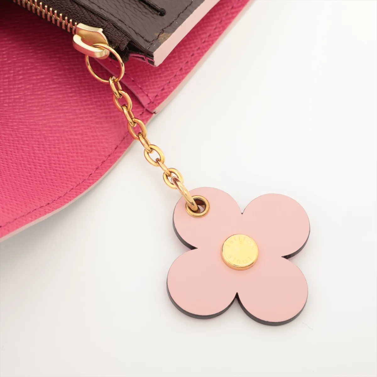 Monogram Portefeuille Emilie M64202 CA4127 Hot Pink Long Wallet with Initials — view 10