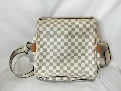 Damier Azur N51189 Naviglio Shoulder Bag