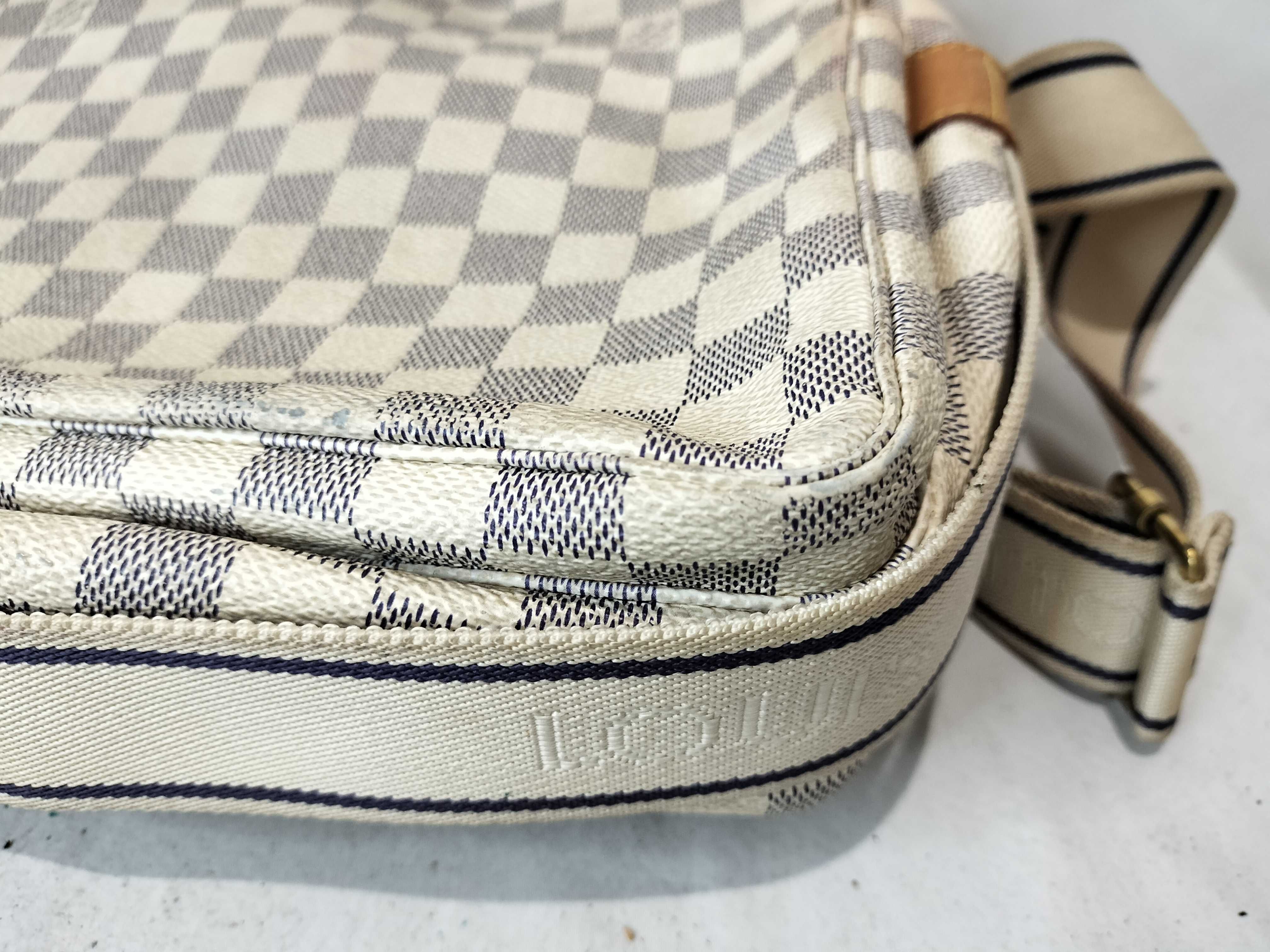 Damier Azur N51189 Naviglio Shoulder Bag — view 6