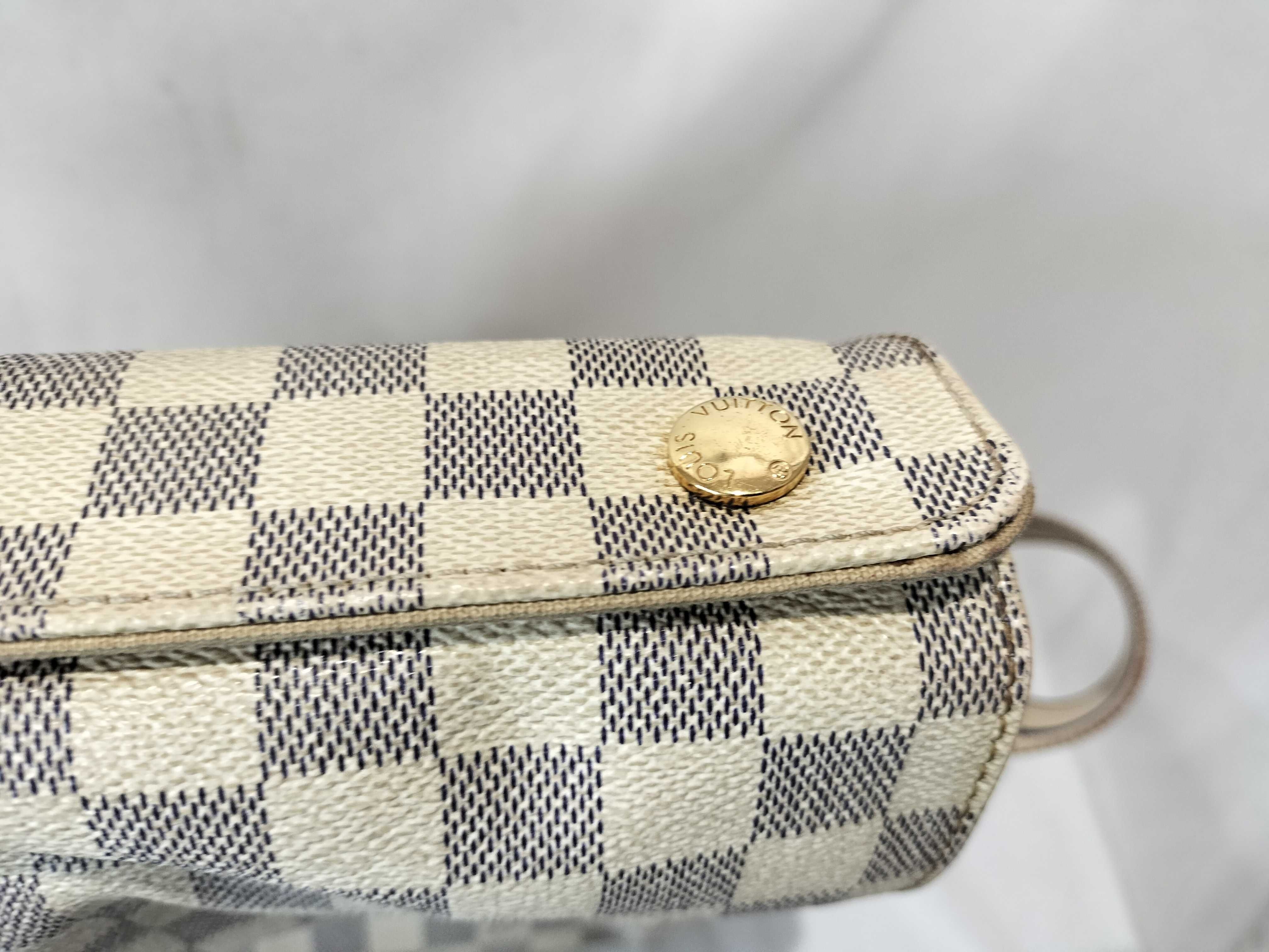 Damier Azur N51189 Naviglio Shoulder Bag — view 8