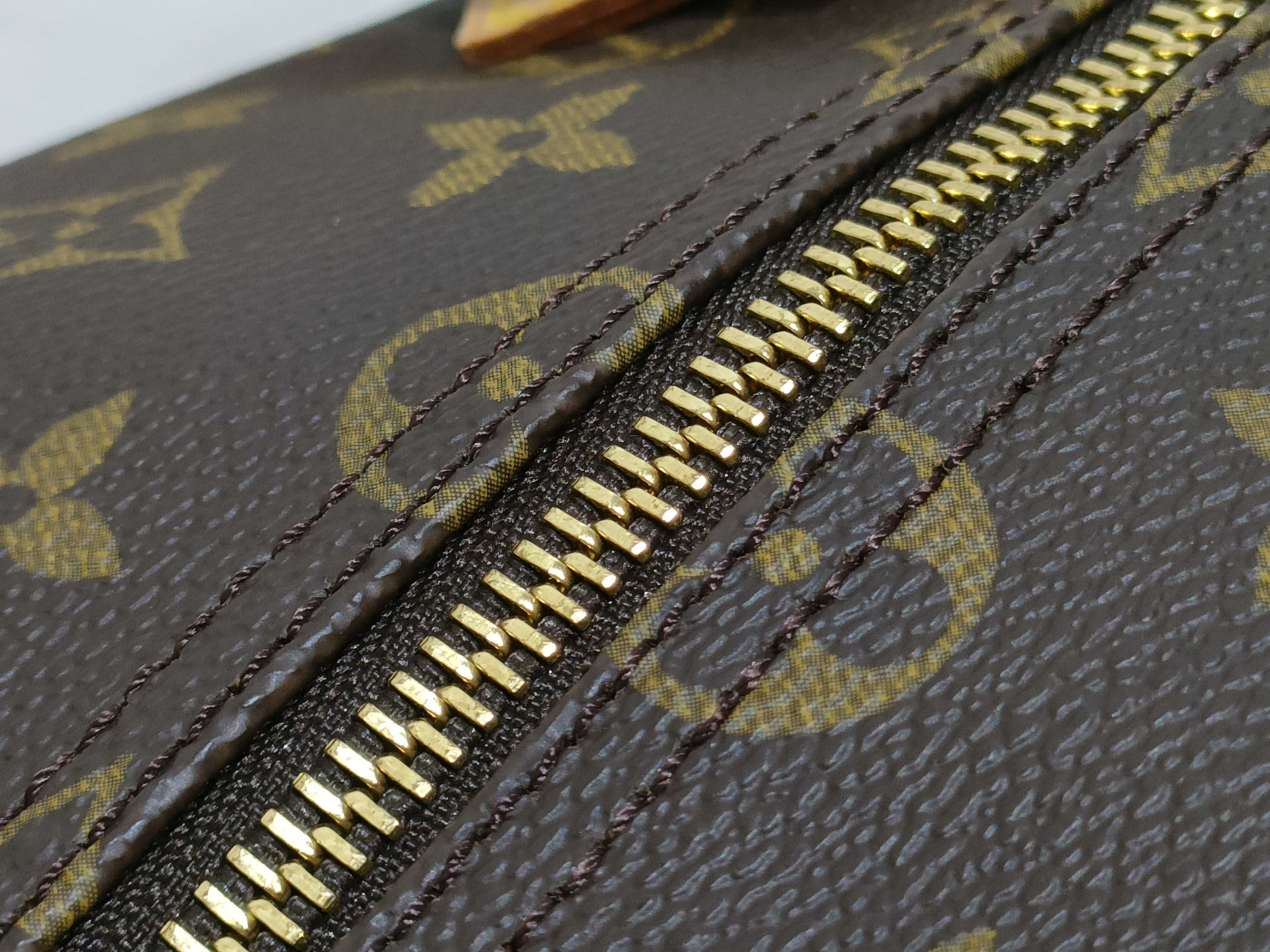 Monogram Speedy 35 Marron Coated Canvas M41524 Handbag — view 8