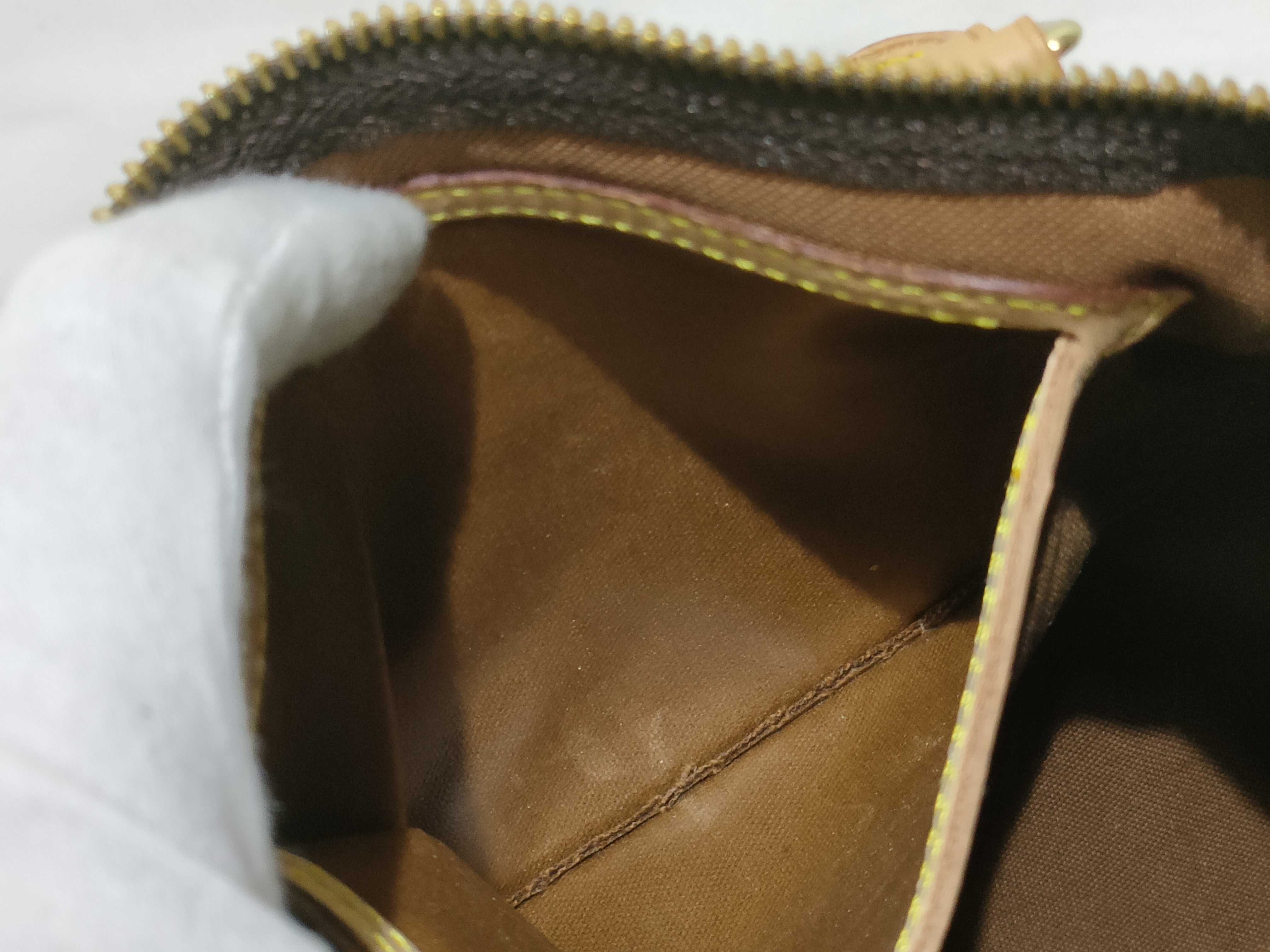 Monogram Speedy 35 Marron Coated Canvas M41524 Handbag — view 10