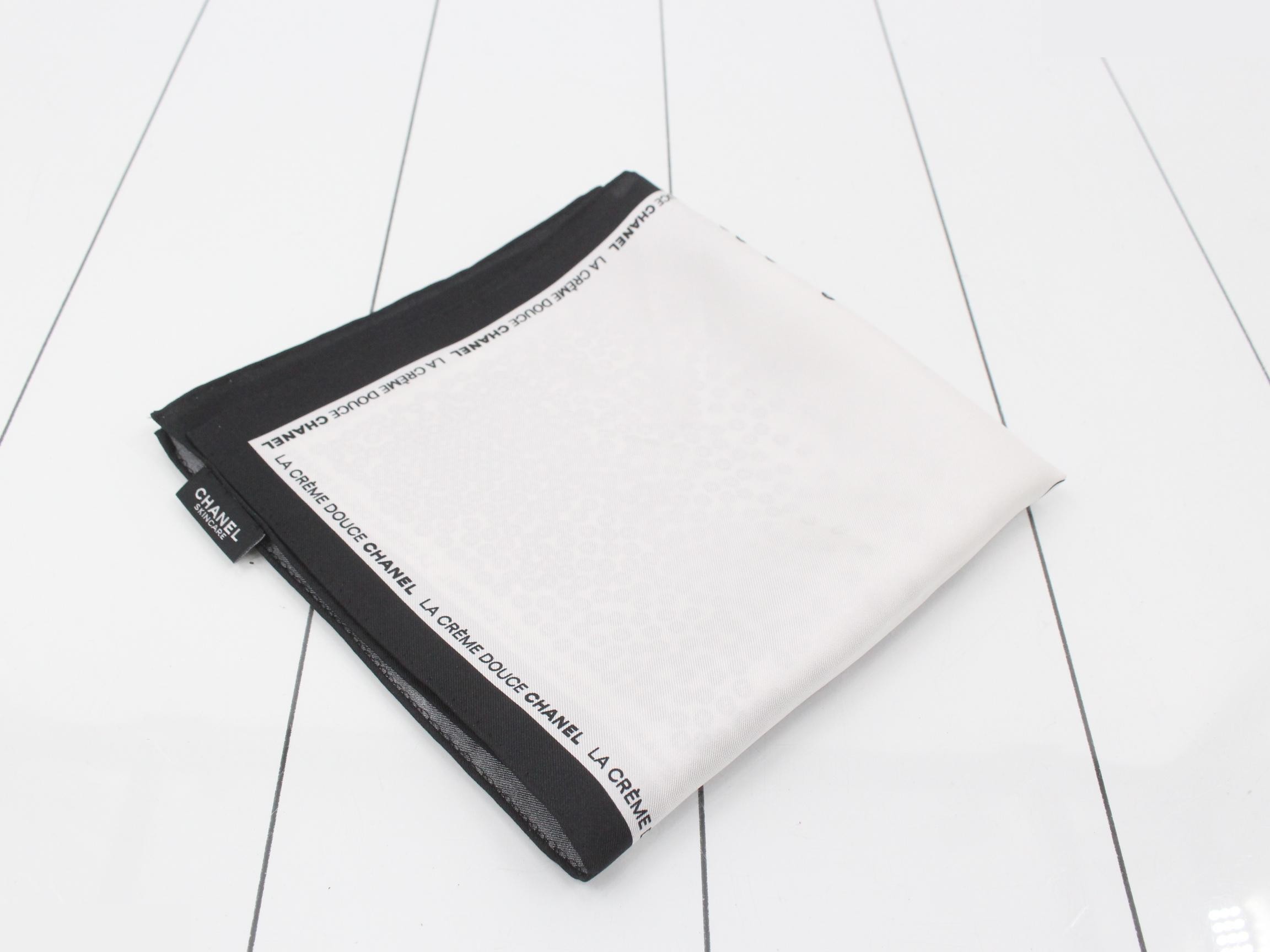 Coco Mark Silk Scarf (with tag) — view 2