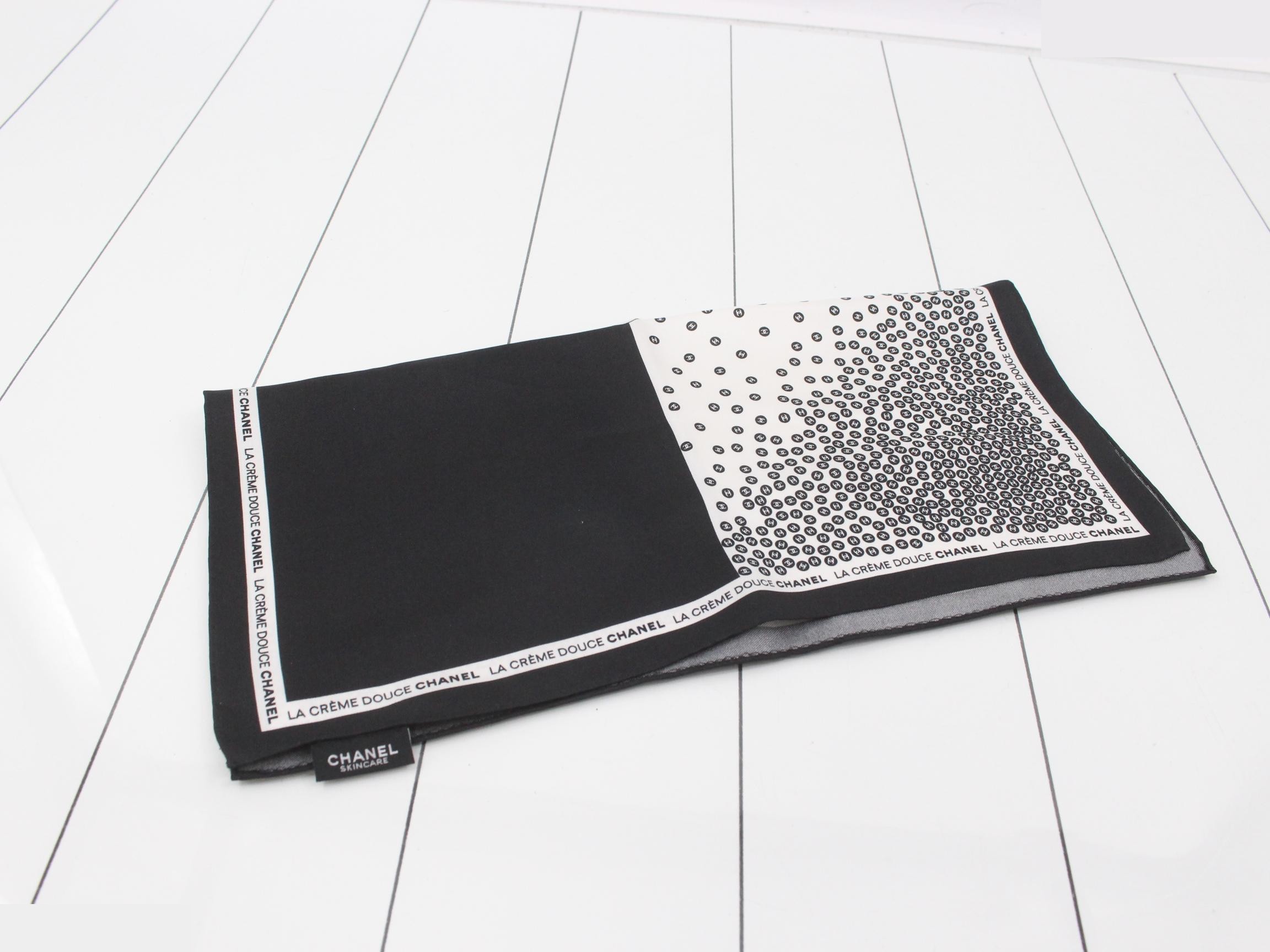 Coco Mark Silk Scarf (with tag) — view 3