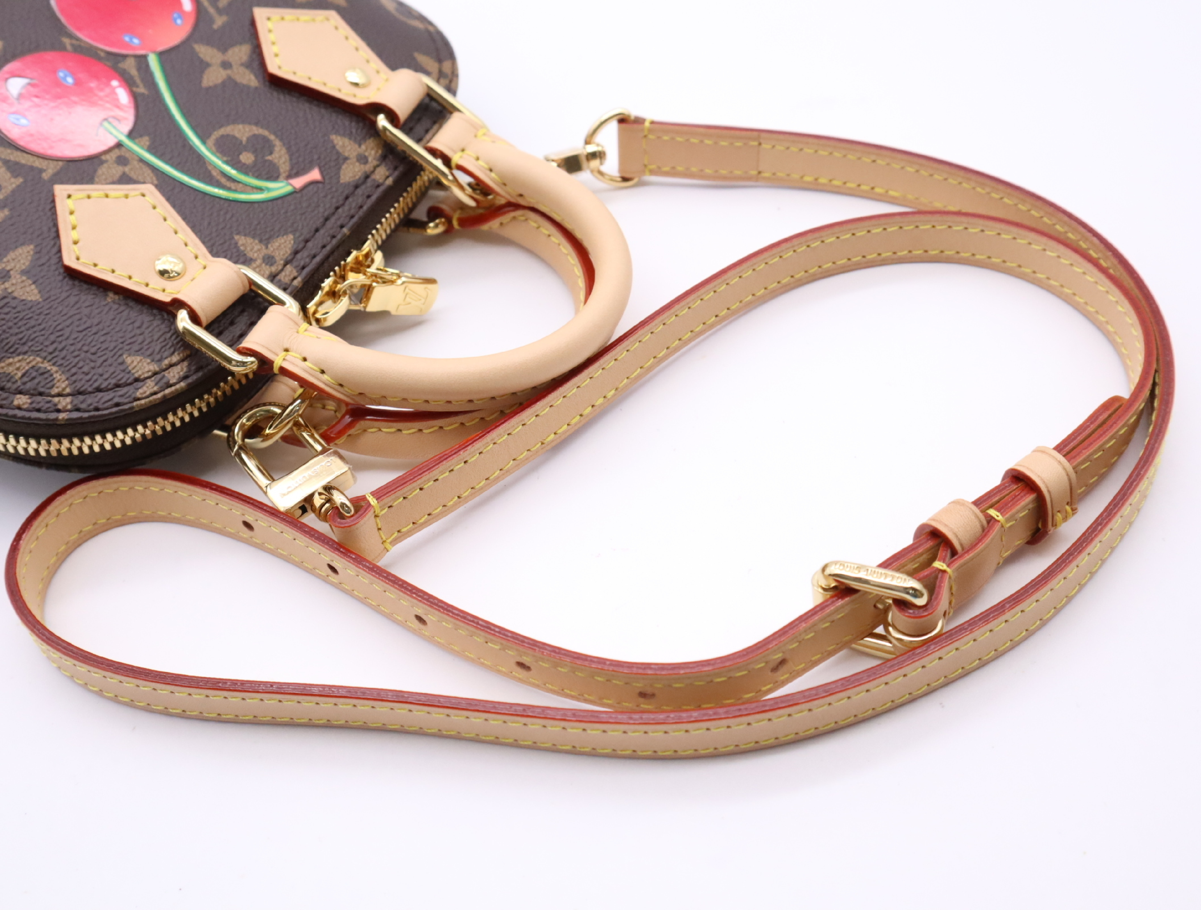 M13416 Monogram LV x TM Nano Alma Handbag with Shoulder Strap and Dust Bag — view 10