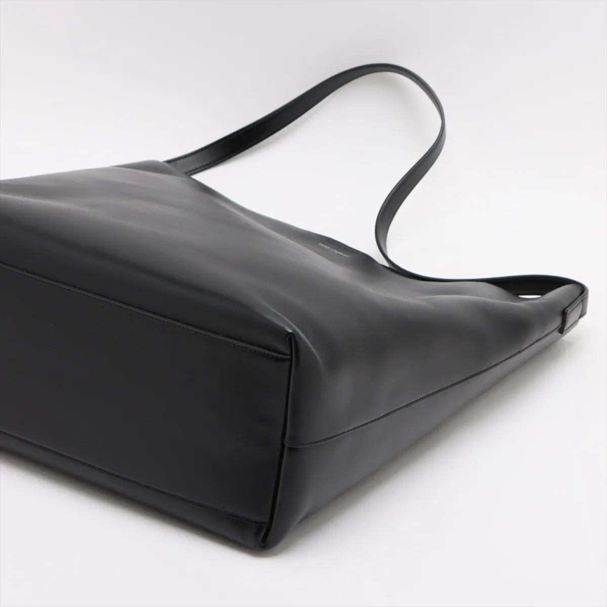 Hobo Leather Shoulder Bag, Black, 819623 — view 3