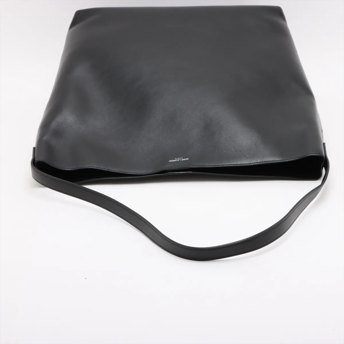 Hobo Leather Shoulder Bag, Black, 819623 — view 5