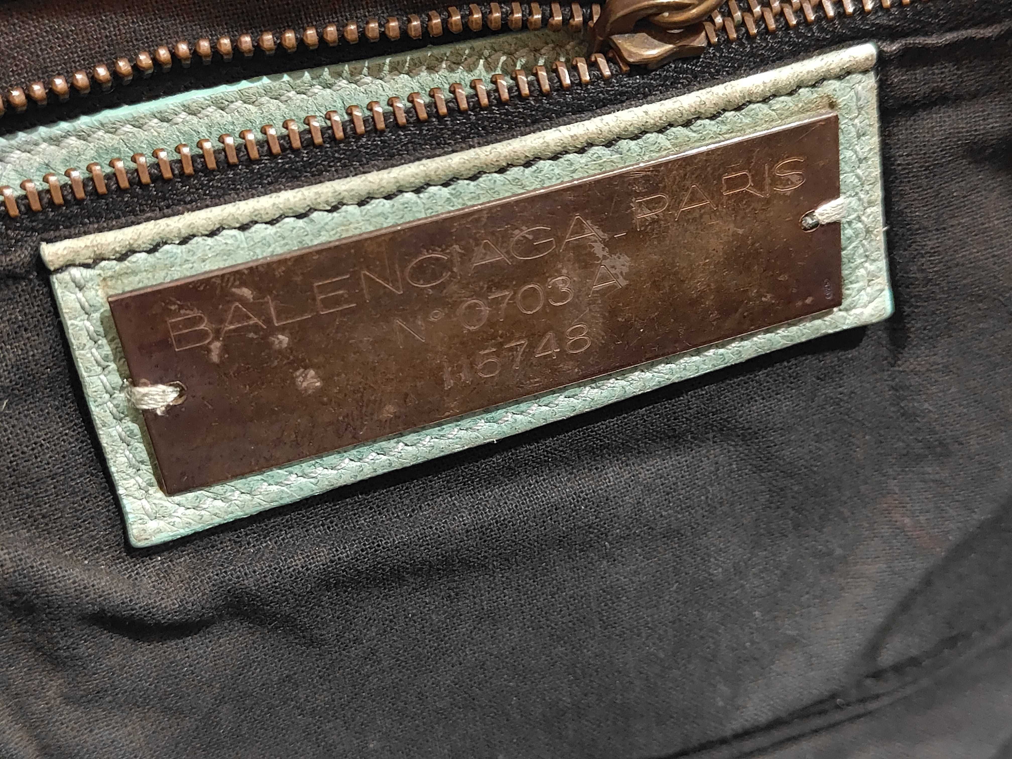 The Giant City 115748 City Leather Blue 925 Shoulder Bag — view 12