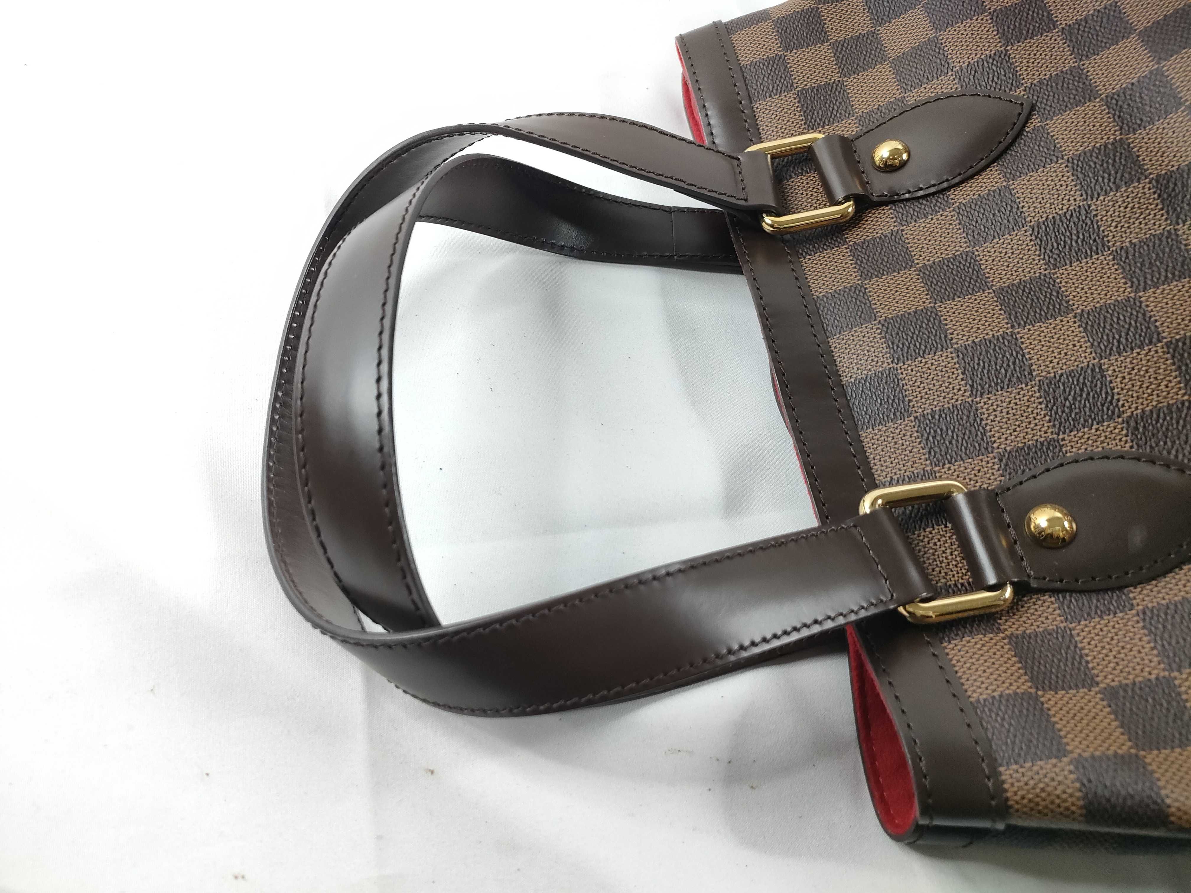 Damier Hampstead PM N51205 MI2097 Brown Handbag — view 6
