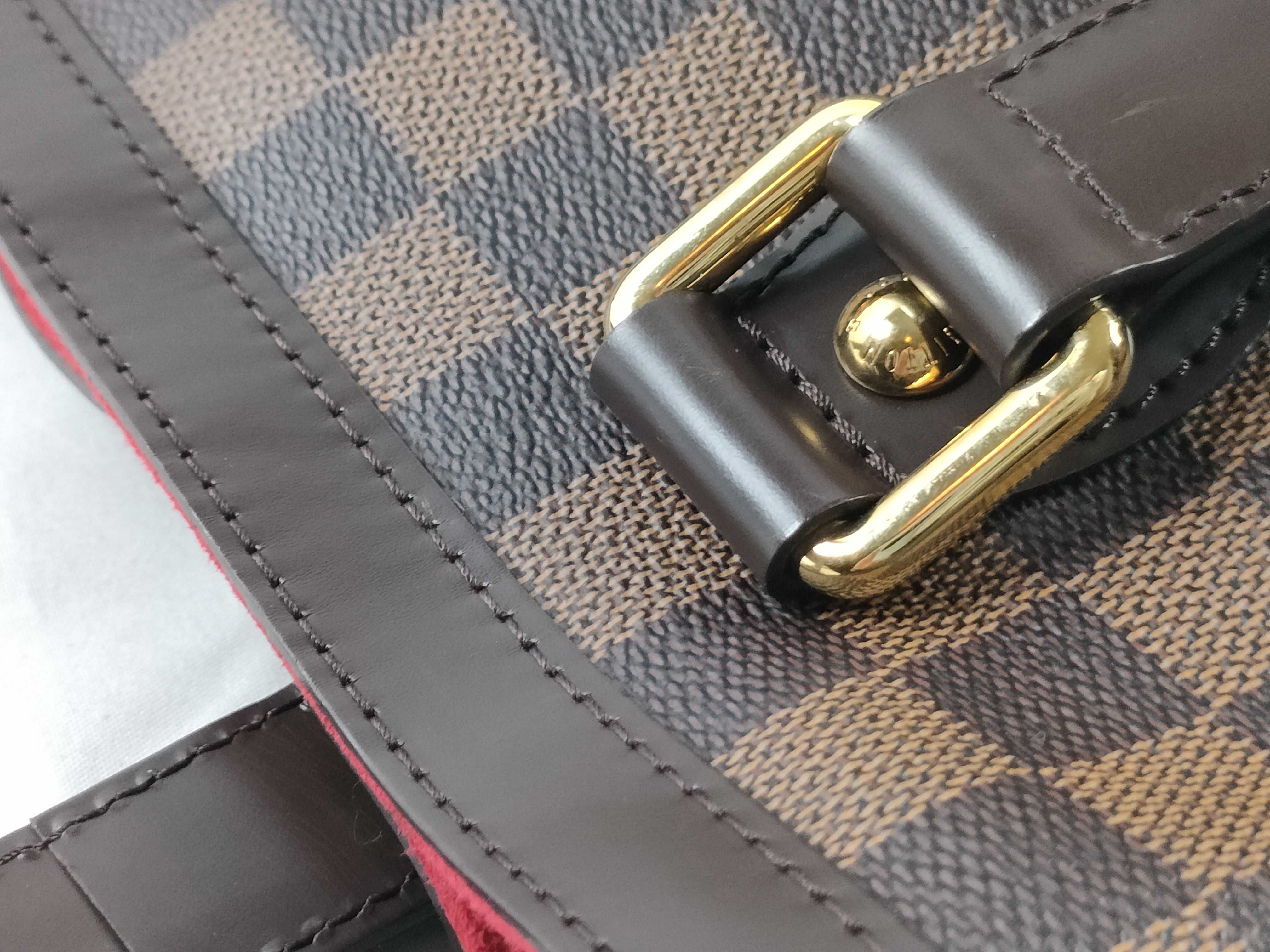Damier Hampstead PM N51205 MI2097 Brown Handbag — view 8