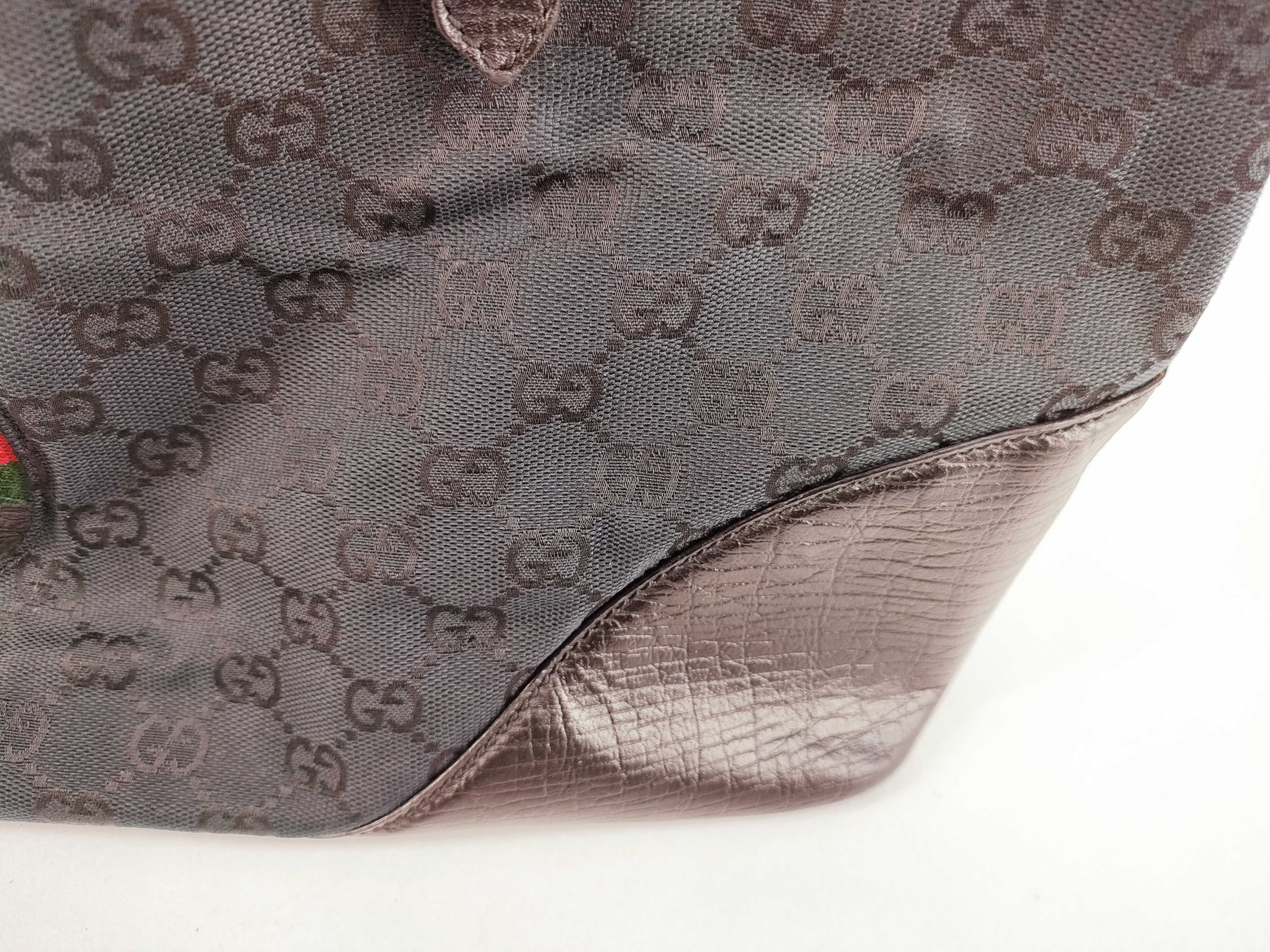 GG Supreme Horsebit Tote Bag — view 14