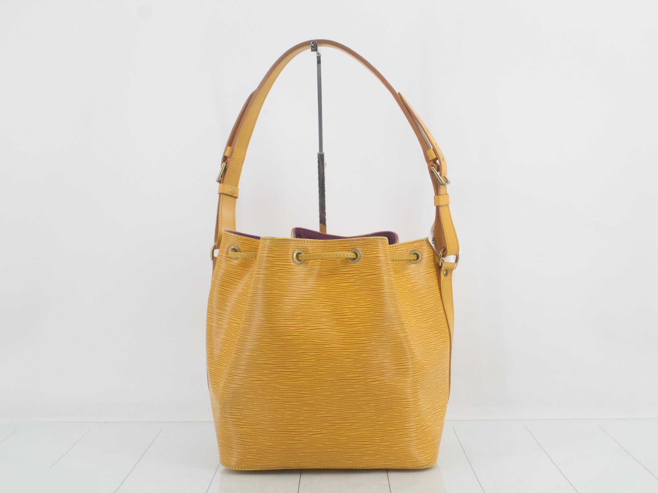Epi Noe Tassili Yellow Shoulder Bag — view 2