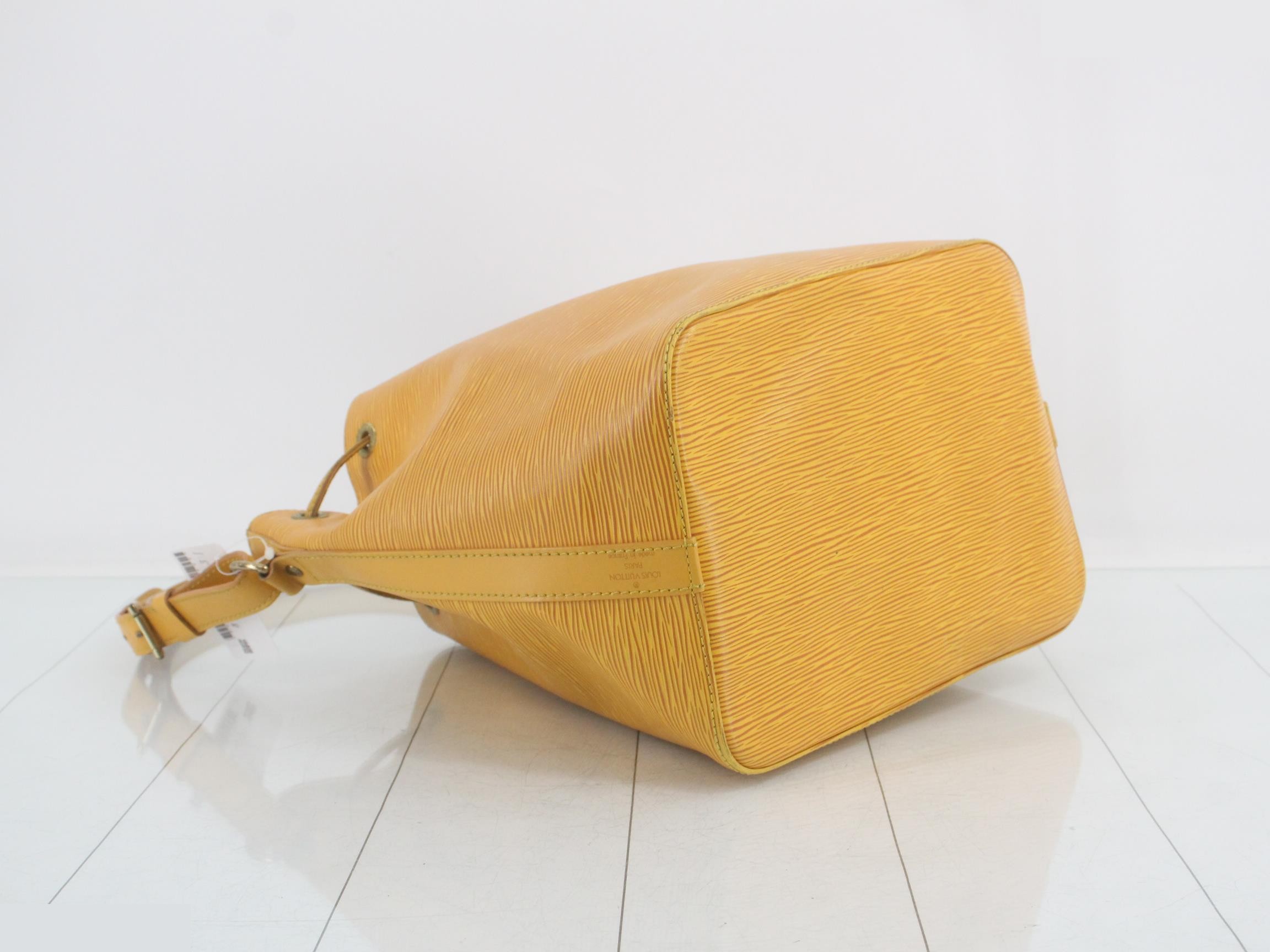 Epi Noe Tassili Yellow Shoulder Bag — view 5