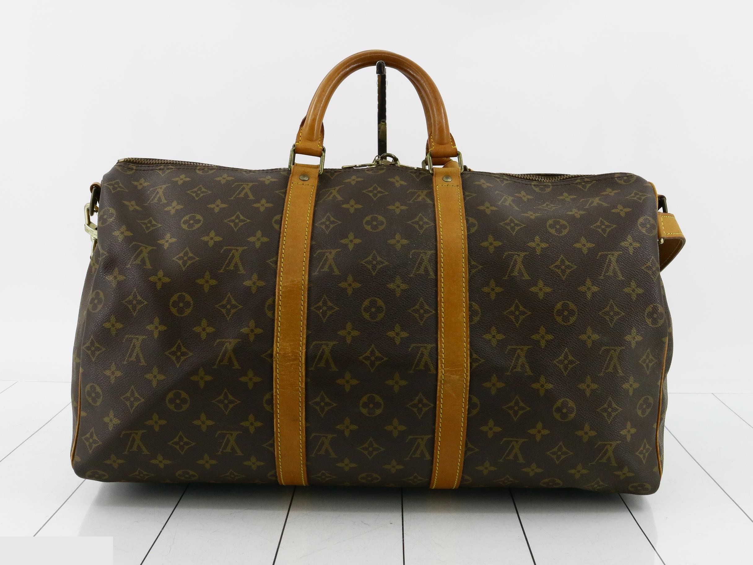 Monogram Keepall Bandoulière 50 Boston Bag — view 2