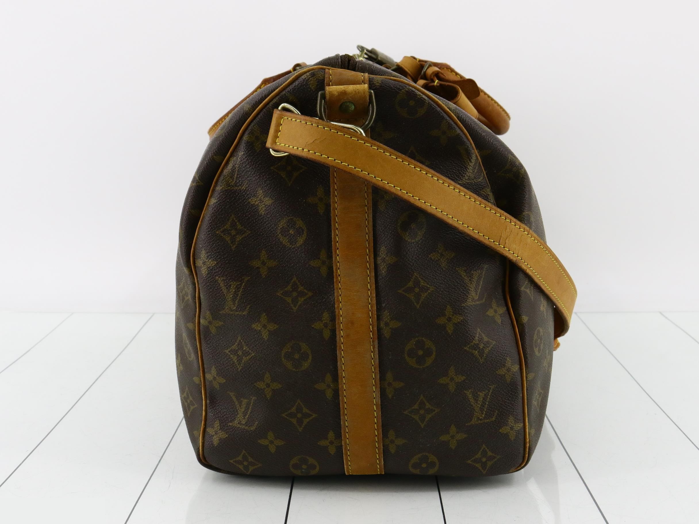 Monogram Keepall Bandoulière 50 Boston Bag — view 4