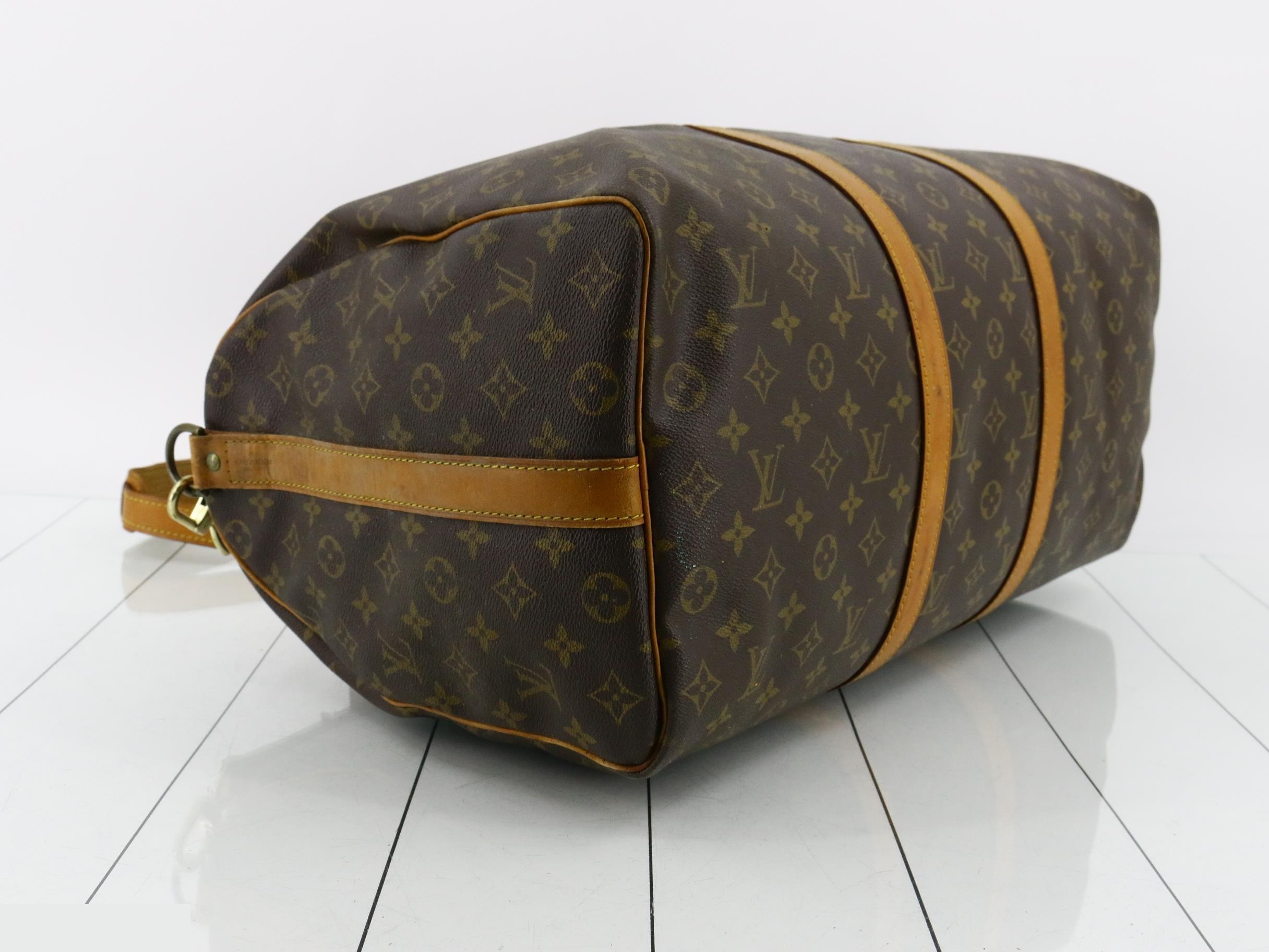 Monogram Keepall Bandoulière 50 Boston Bag — view 5