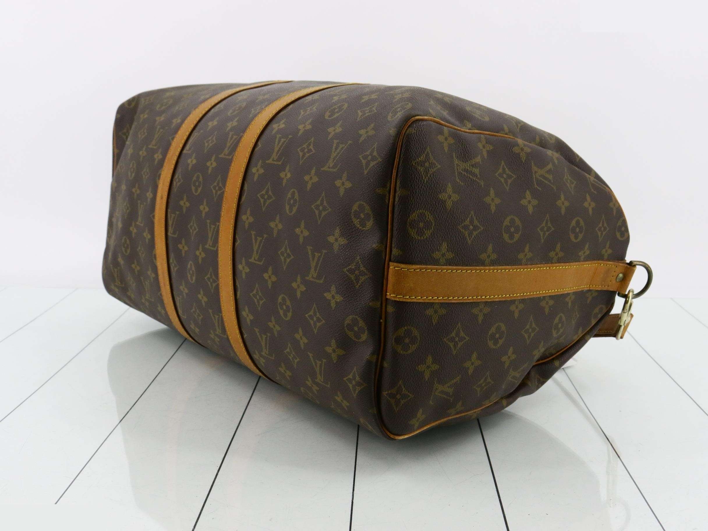 Monogram Keepall Bandoulière 50 Boston Bag — view 6