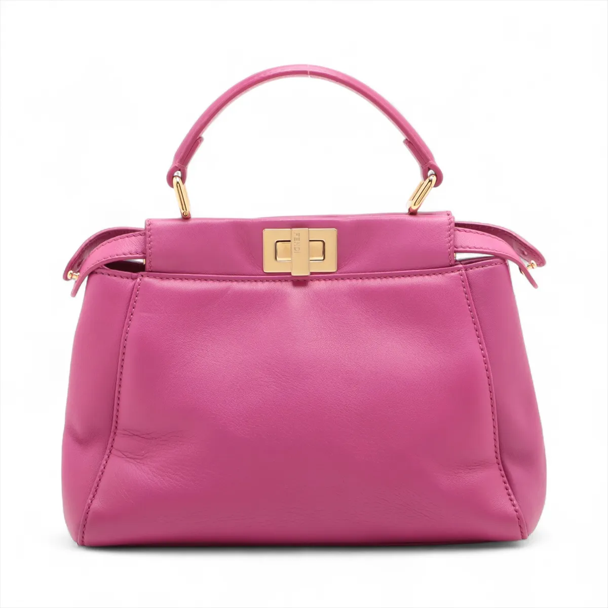 Mini Peekaboo Leather 2WAY Handbag Purple 8BN244 — view 2