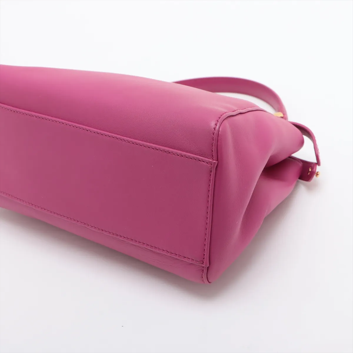 Mini Peekaboo Leather 2WAY Handbag Purple 8BN244 — view 3