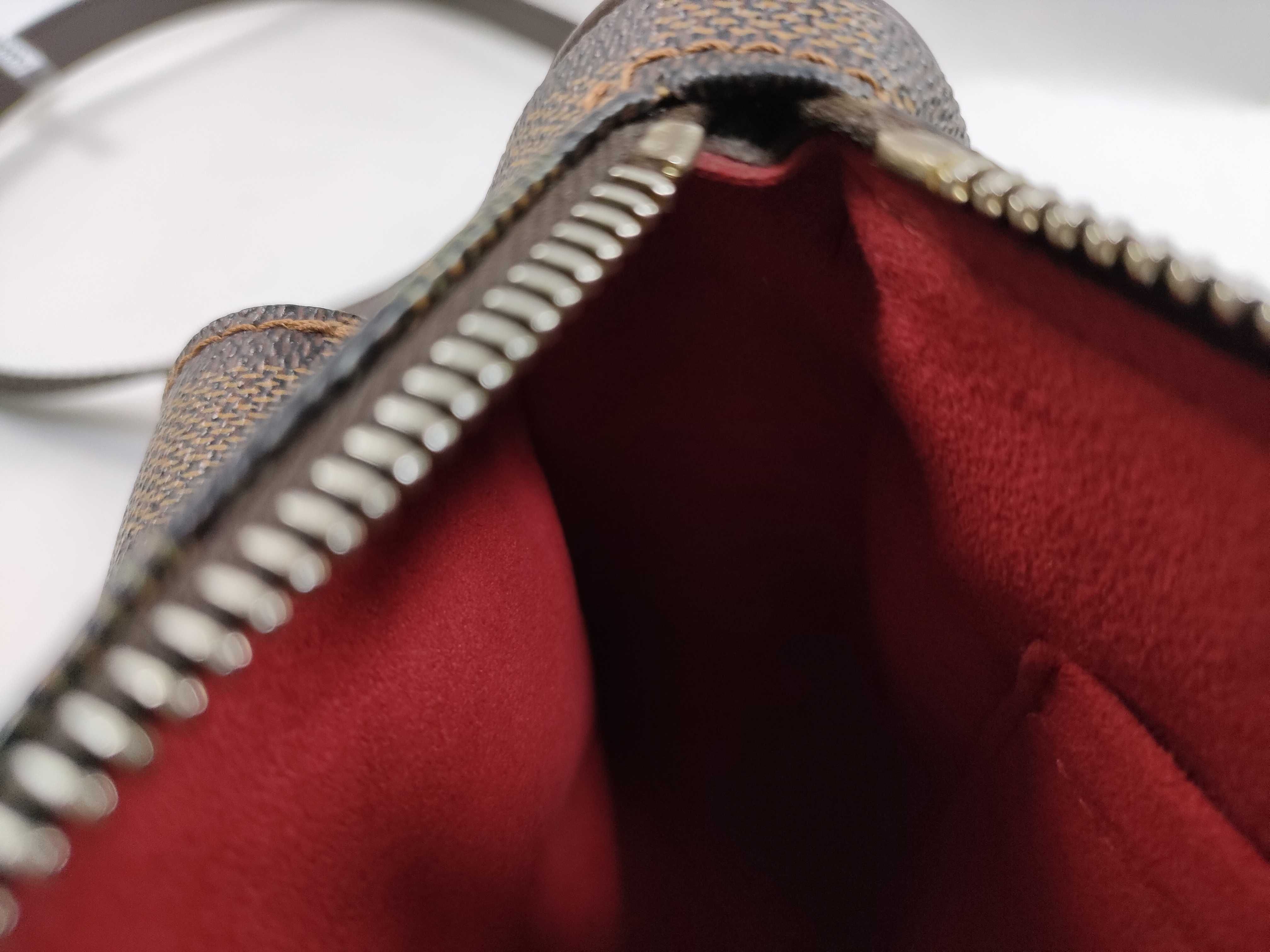 Damier PH- Ravello GM Damier Ebene N60006 Brown Canvas Shoulder Bag — view 13