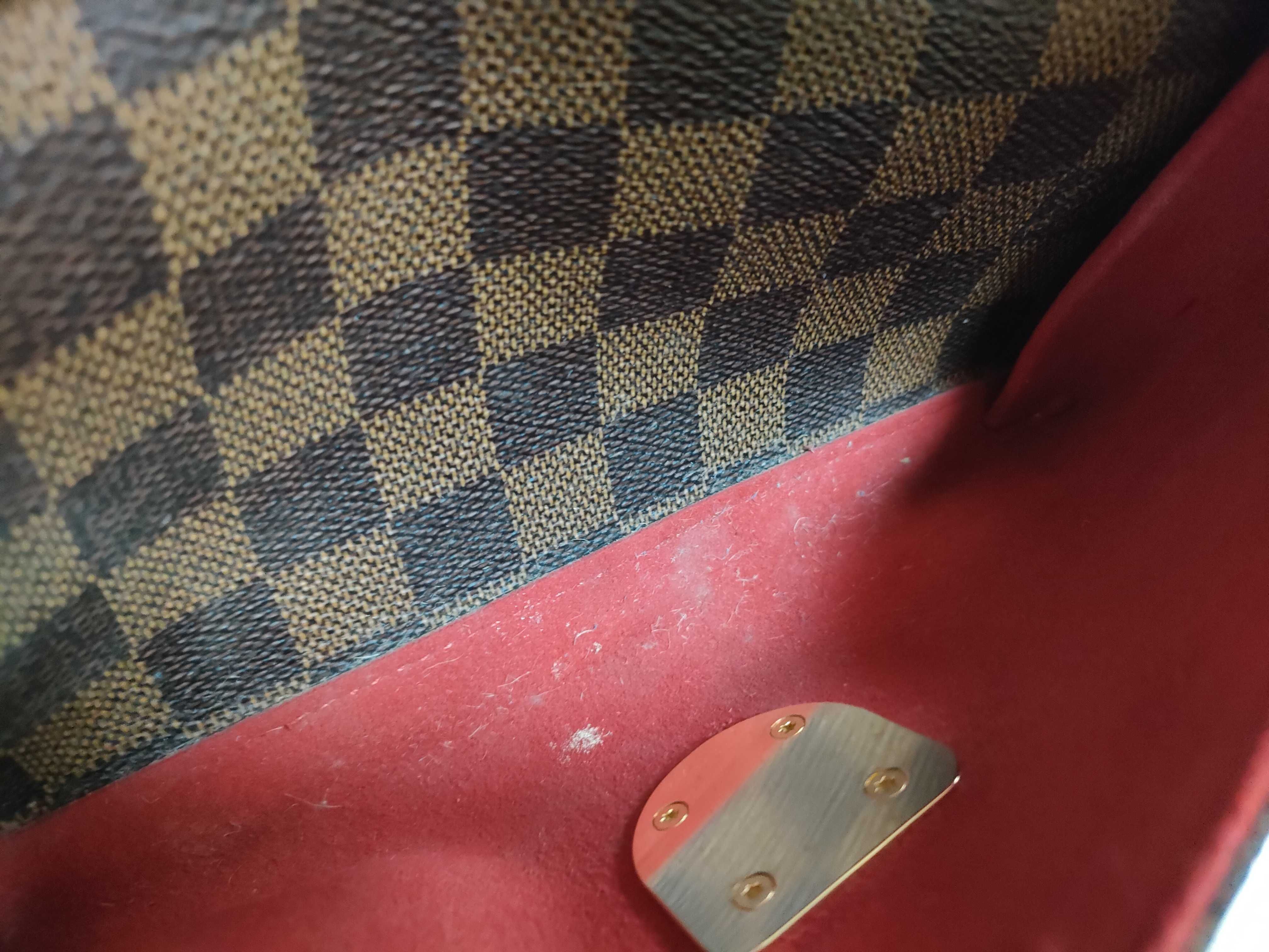 Damier PH- Ravello GM Damier Ebene N60006 Brown Canvas Shoulder Bag — view 14