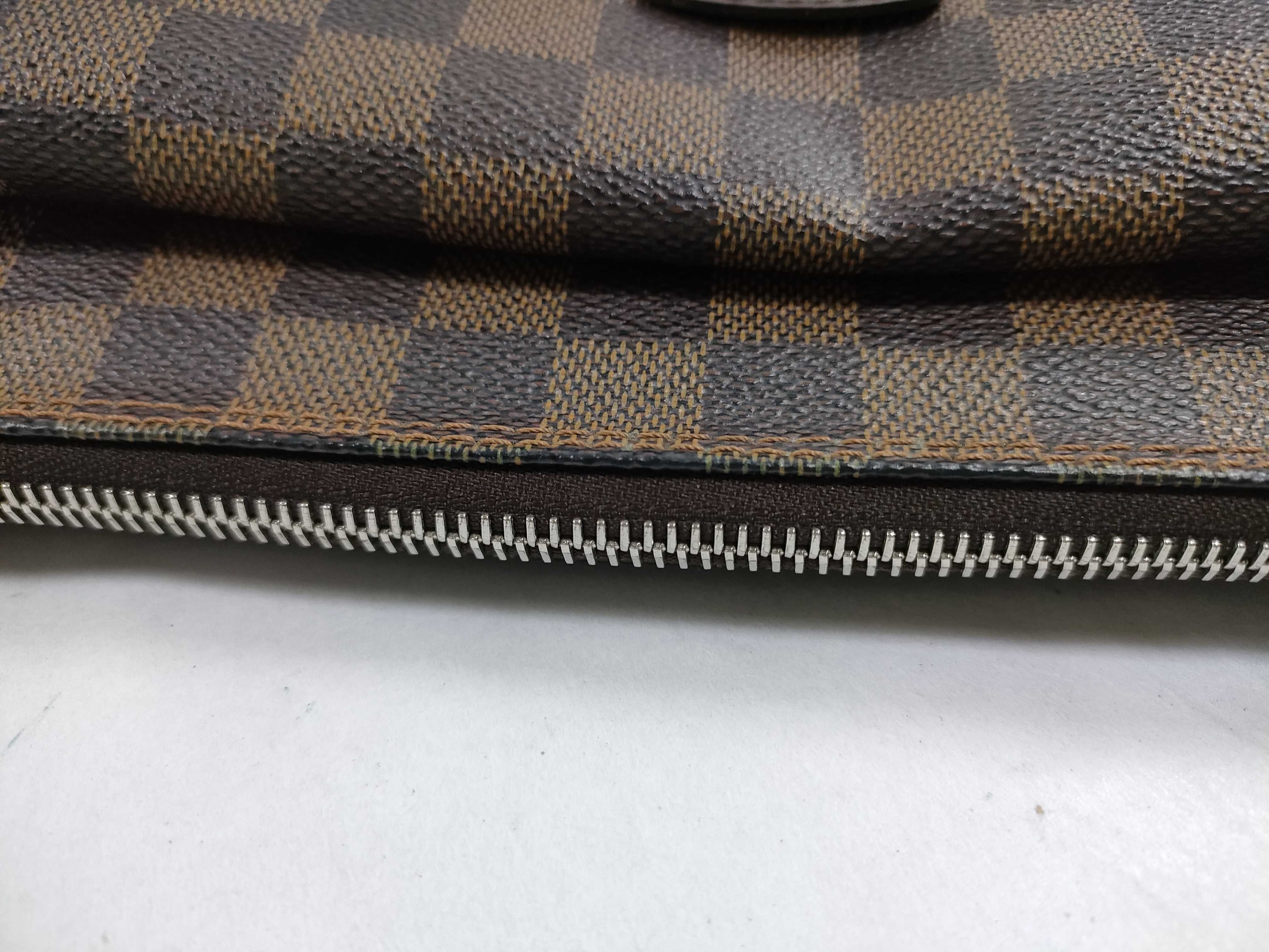 Damier PH- Ravello GM Damier Ebene N60006 Brown Canvas Shoulder Bag — view 6
