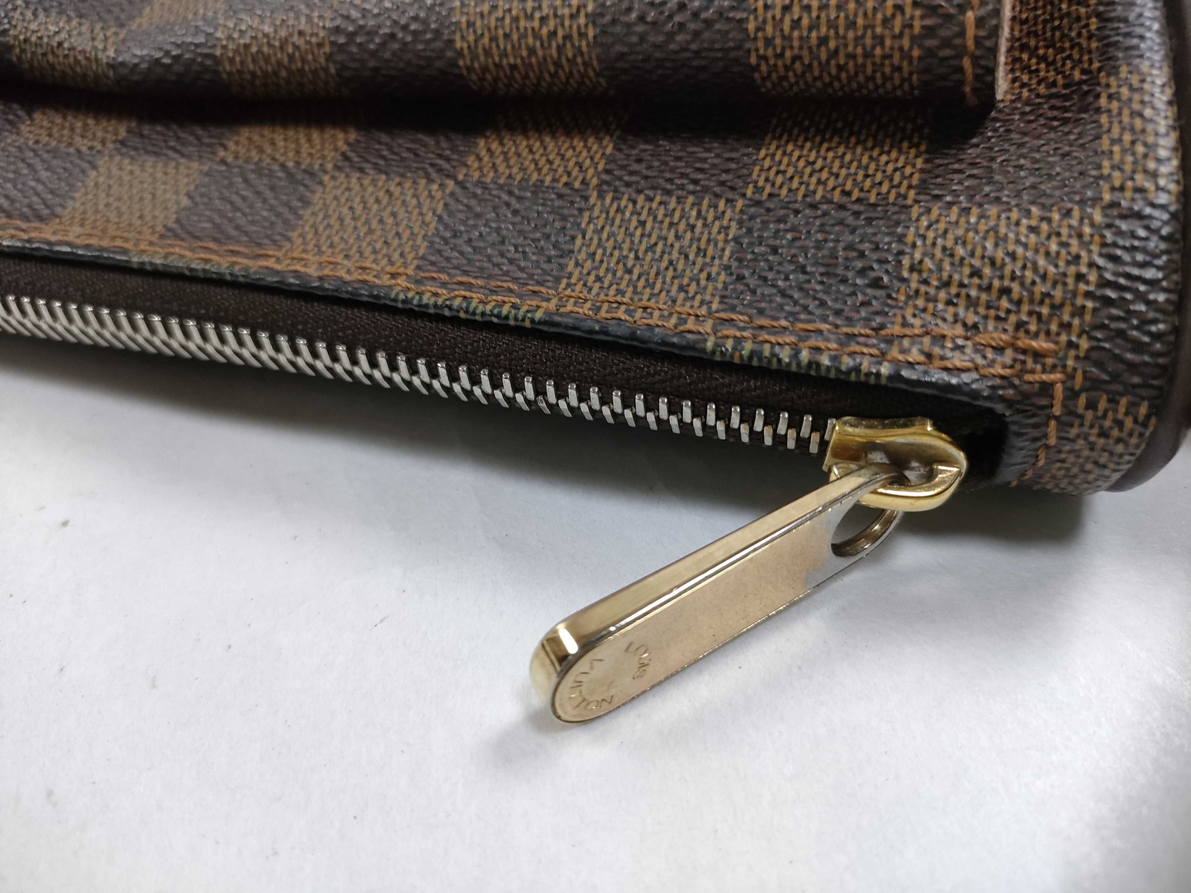 Damier PH- Ravello GM Damier Ebene N60006 Brown Canvas Shoulder Bag — view 7