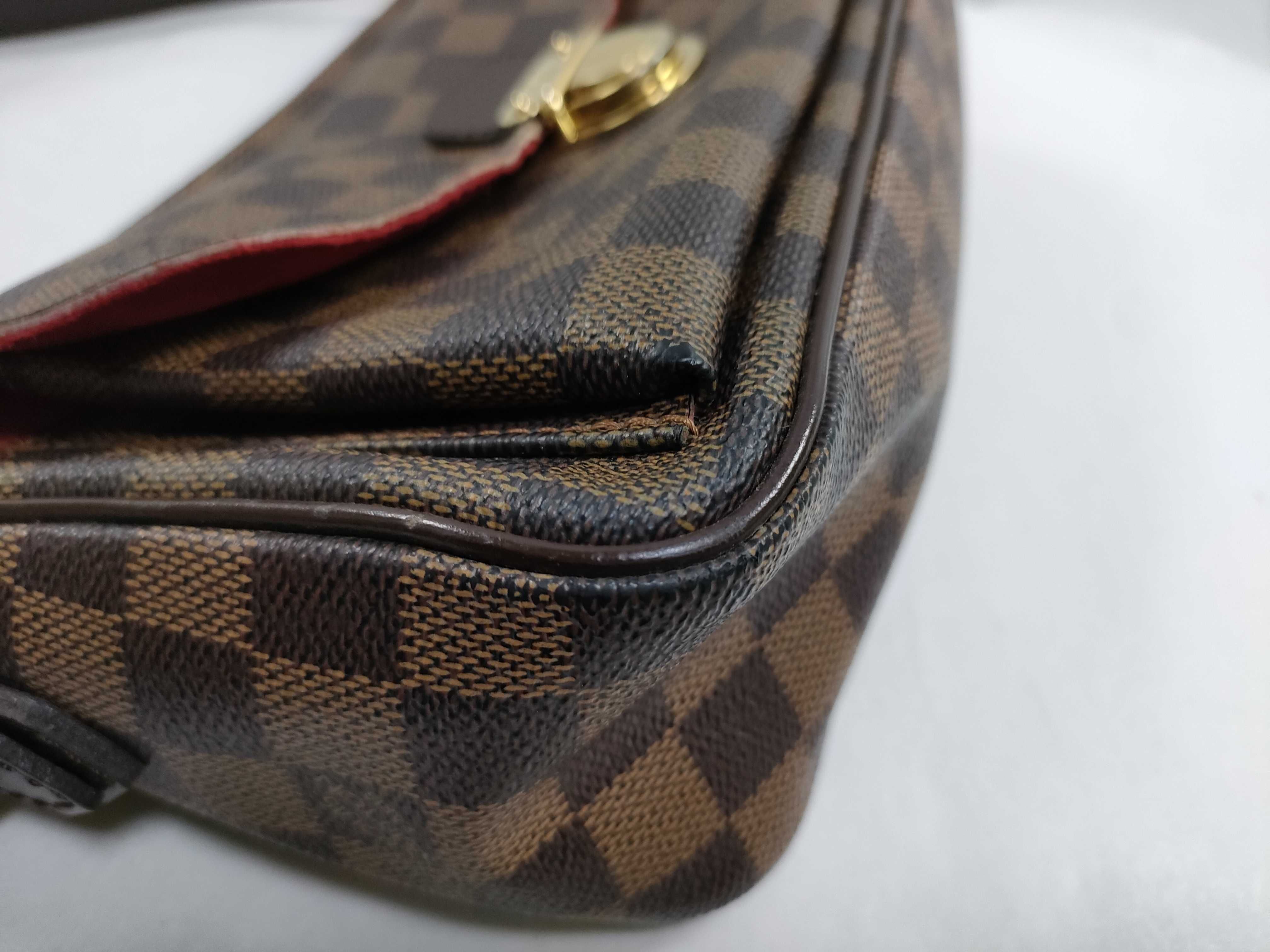 Damier PH- Ravello GM Damier Ebene N60006 Brown Canvas Shoulder Bag — view 8