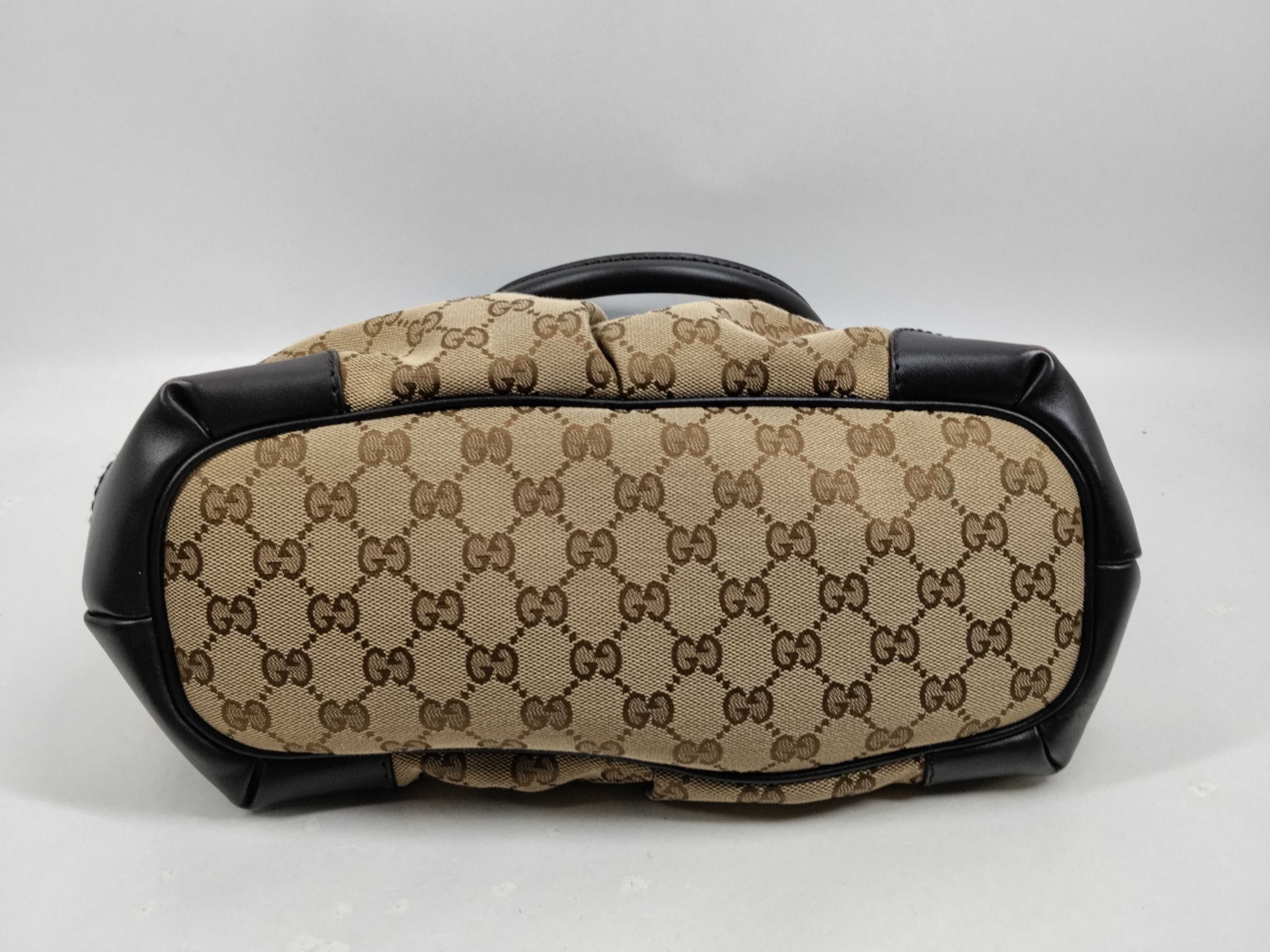 GG Canvas Diamante 2-way Handbag (247902 001998) - Shoulder strap not included. — view 11
