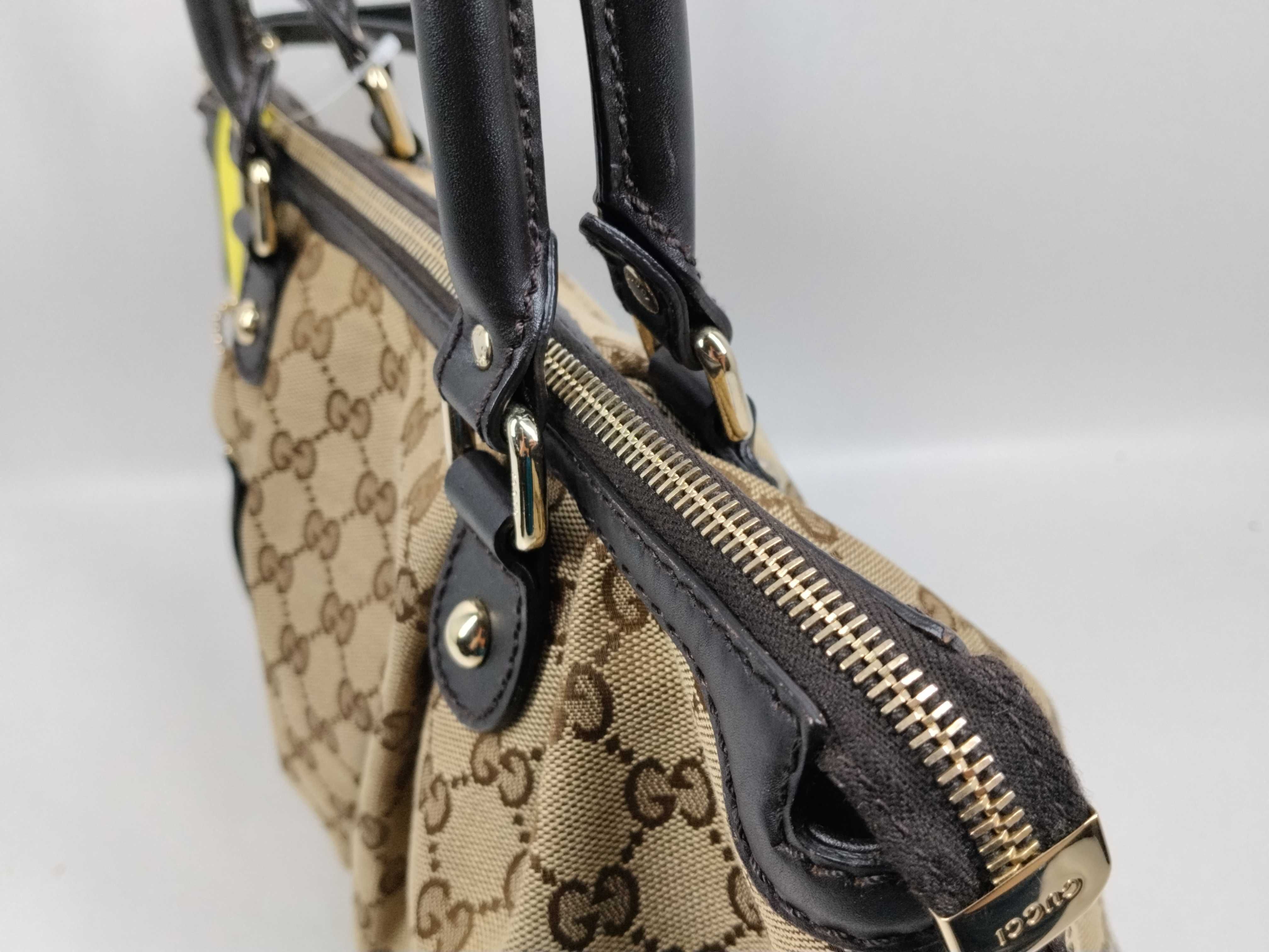 GG Canvas Diamante 2-way Handbag (247902 001998) - Shoulder strap not included. — view 6