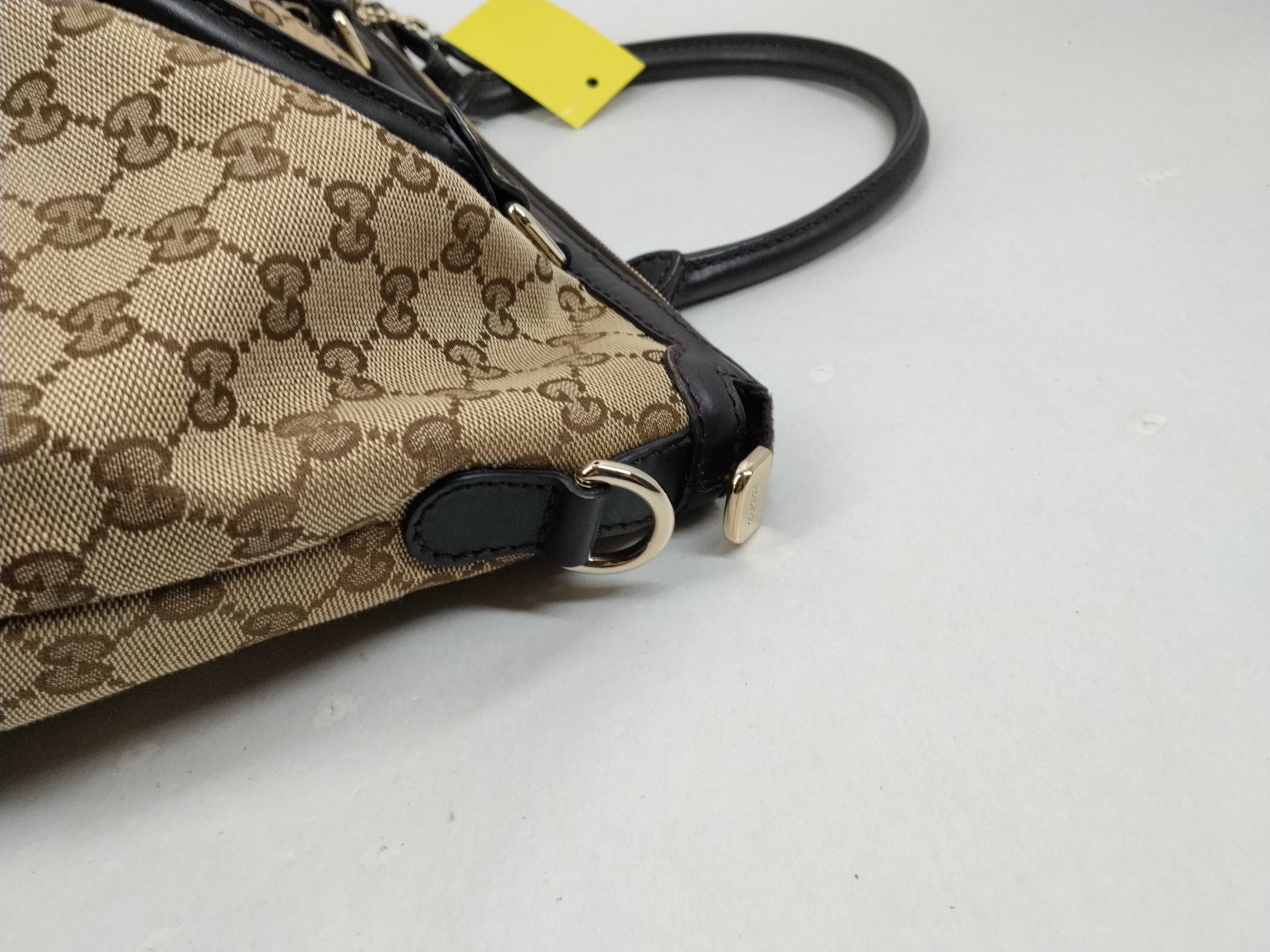 GG Canvas Diamante 2-way Handbag (247902 001998) - Shoulder strap not included. — view 9