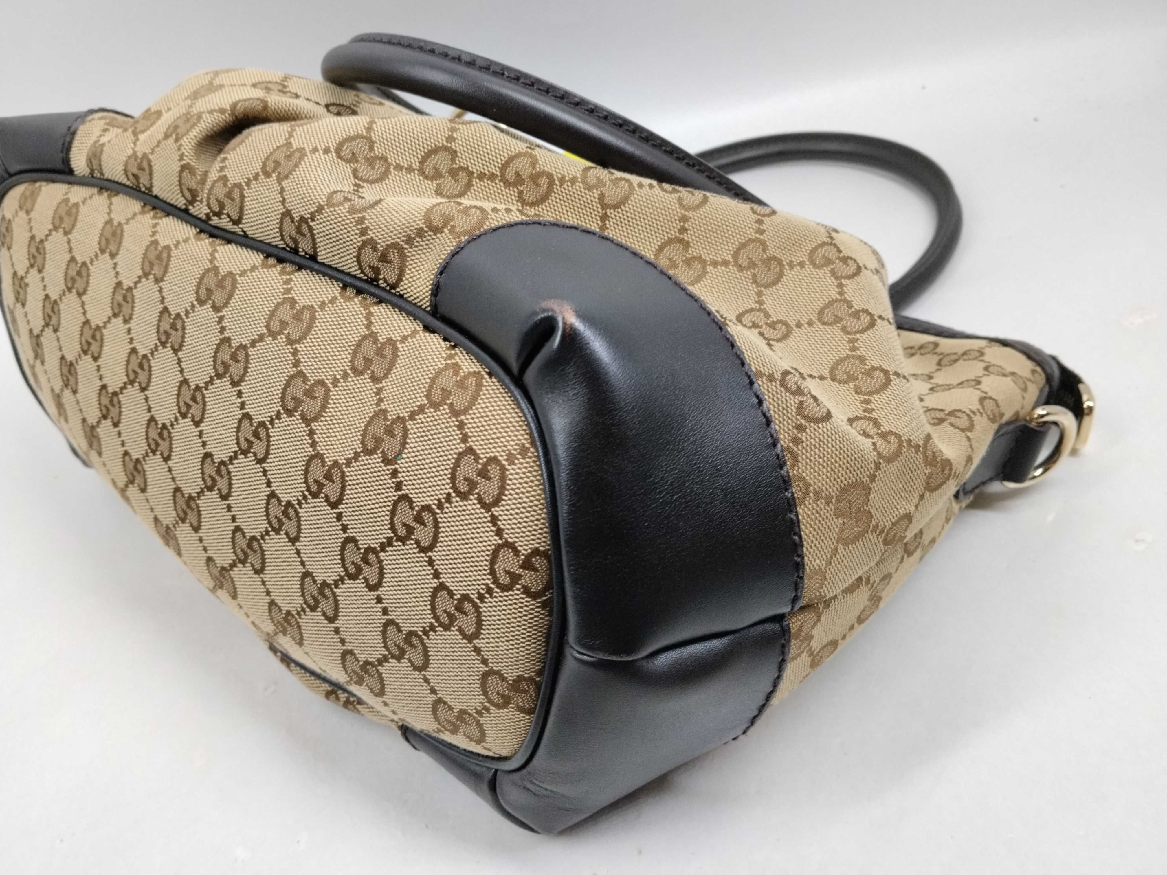 GG Canvas Diamante 2-way Handbag (247902 001998) - Shoulder strap not included. — view 10