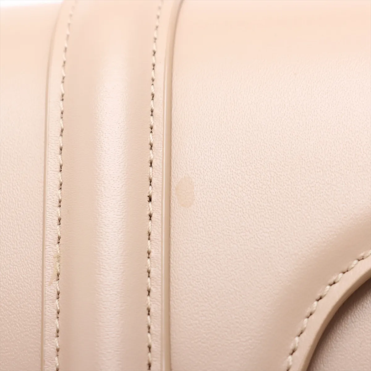 16saise small leather 2WAY handbag beige — view 15