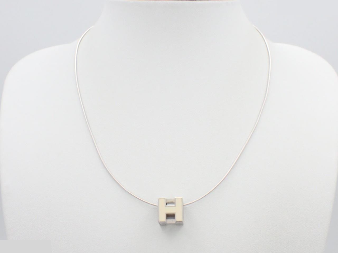 H-Cube Necklace, Neck Circumference Approx. 42cm — view 3