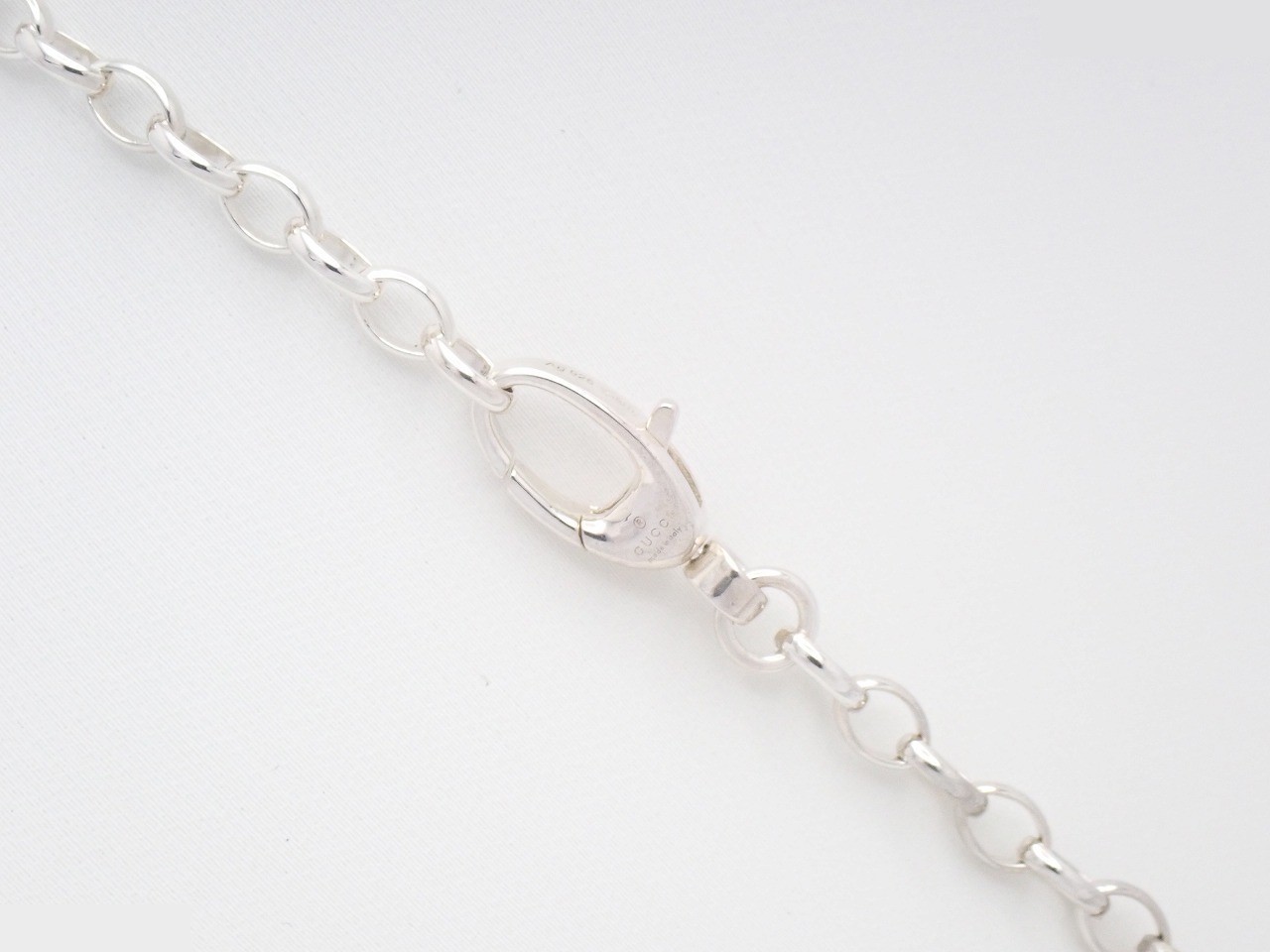 Interlocking G Round Necklace 925/15.6g — view 3