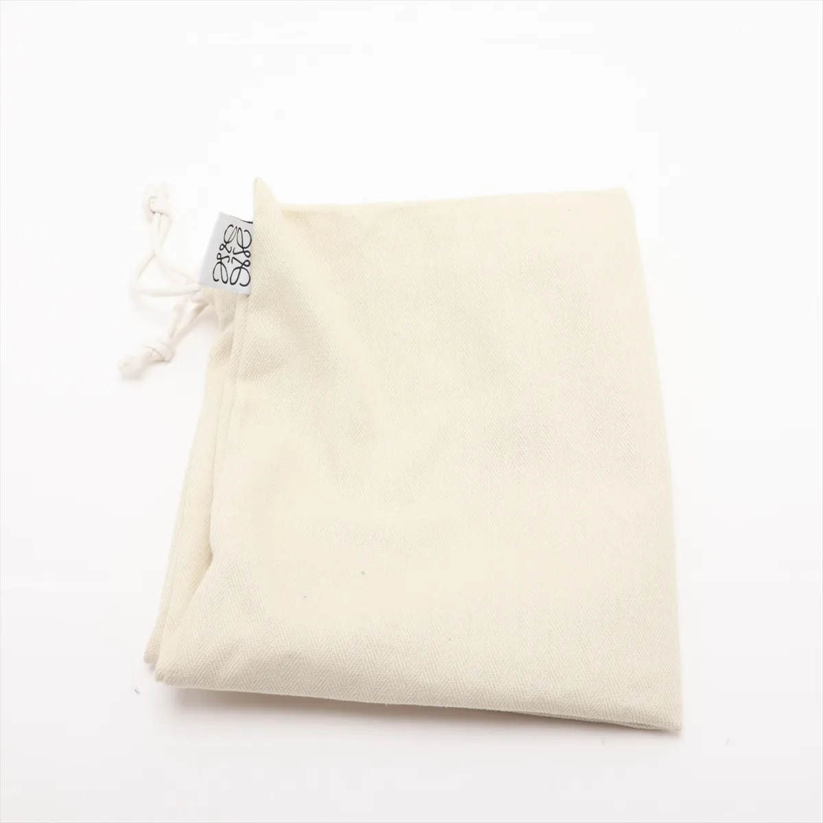 Repeat Anagram Cubie Canvas x Leather Handbag, Beige x Brown — view 9