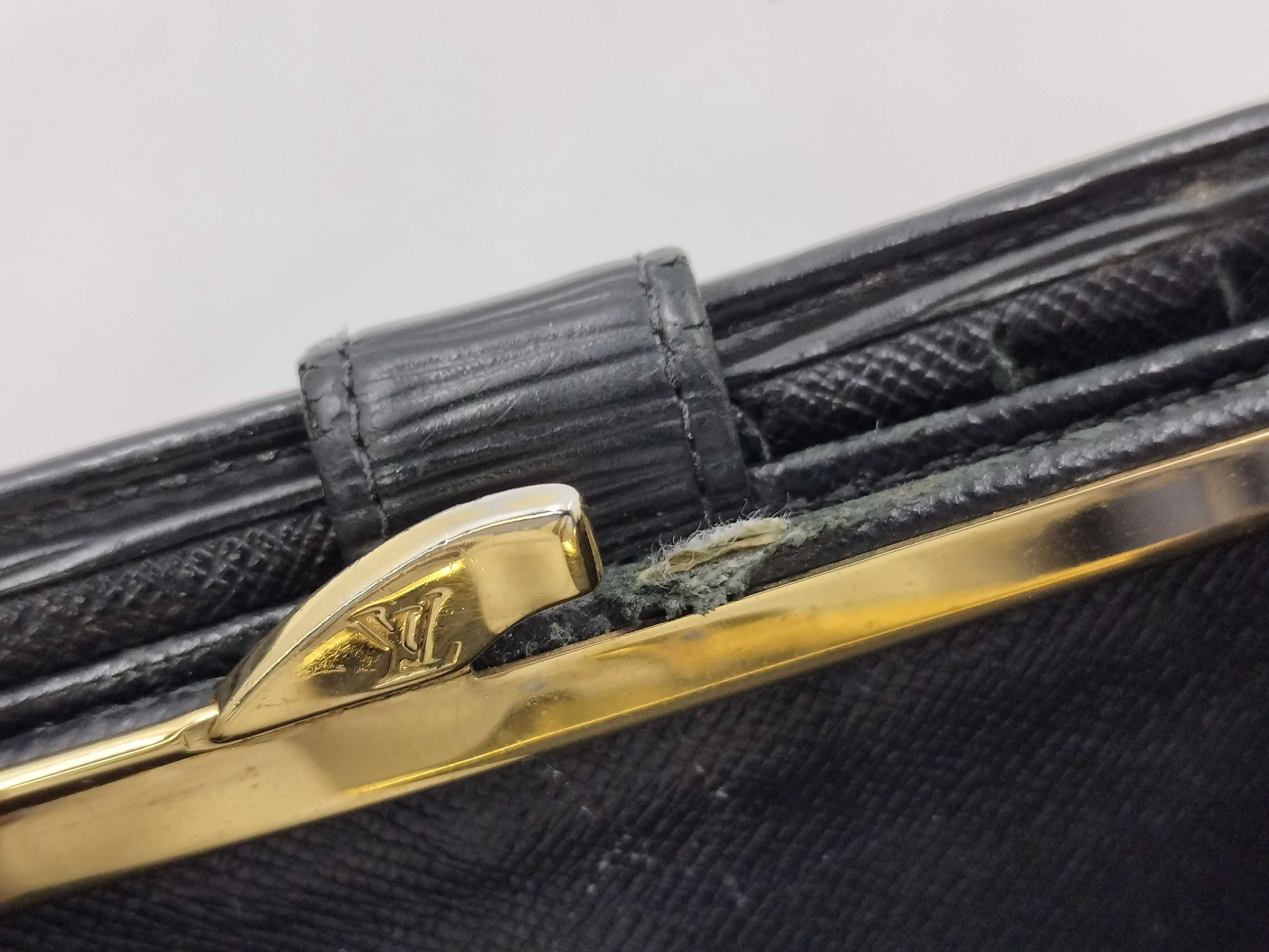 Epi M63642 Portemonnaie Billet Viennois Black Wallet — view 12