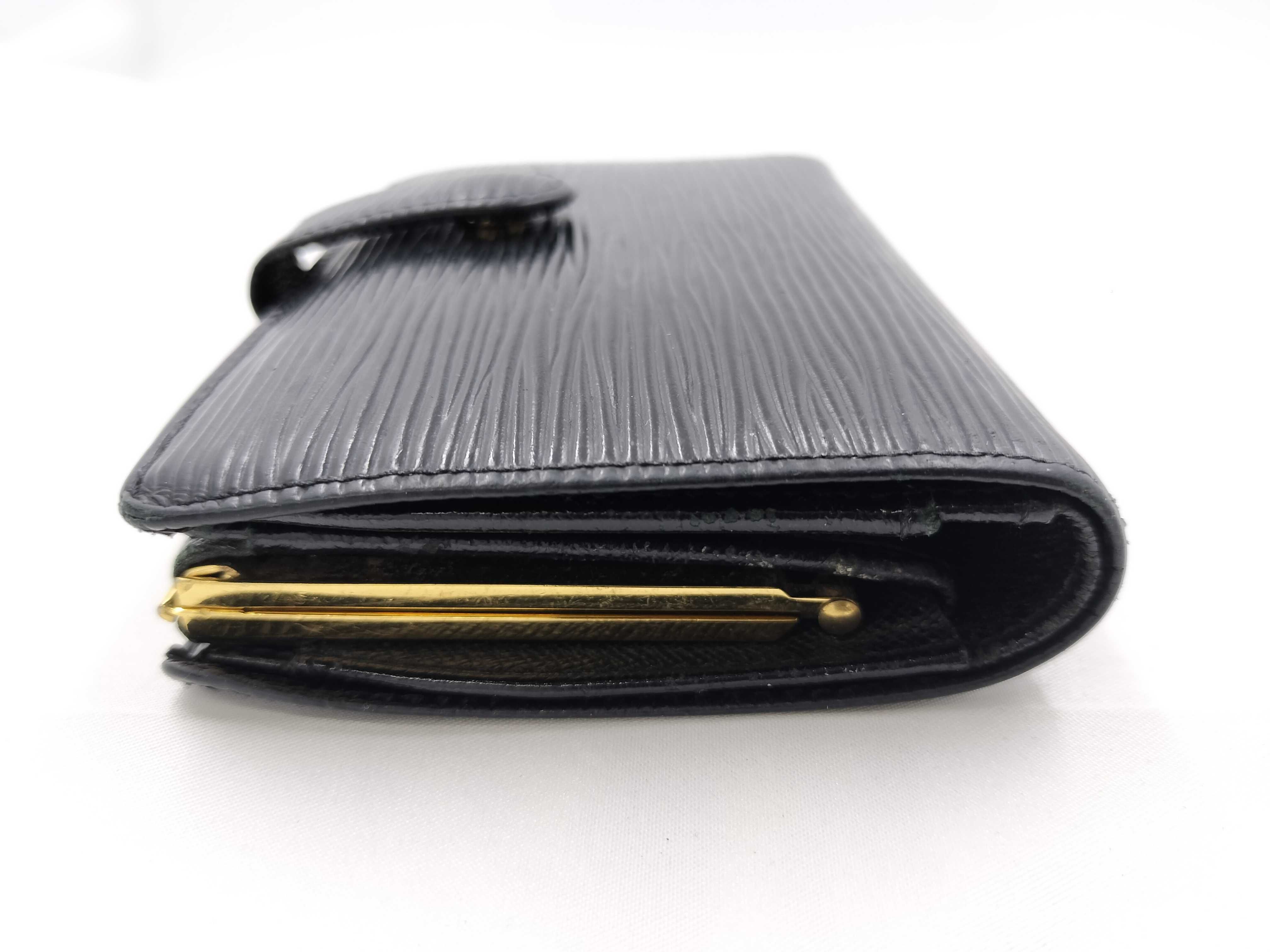 Epi M63642 Portemonnaie Billet Viennois Black Wallet — view 4