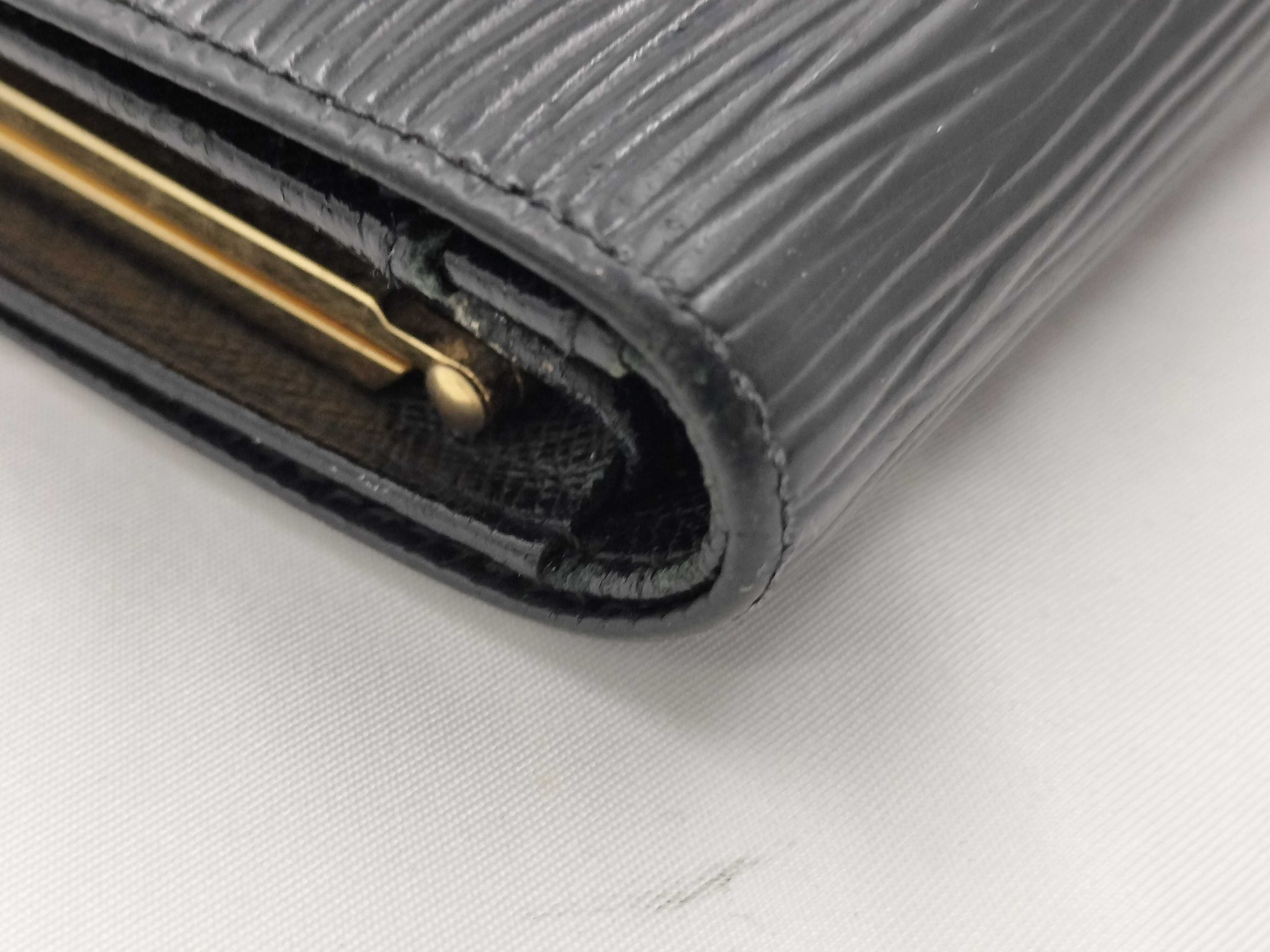 Epi M63642 Portemonnaie Billet Viennois Black Wallet — view 5