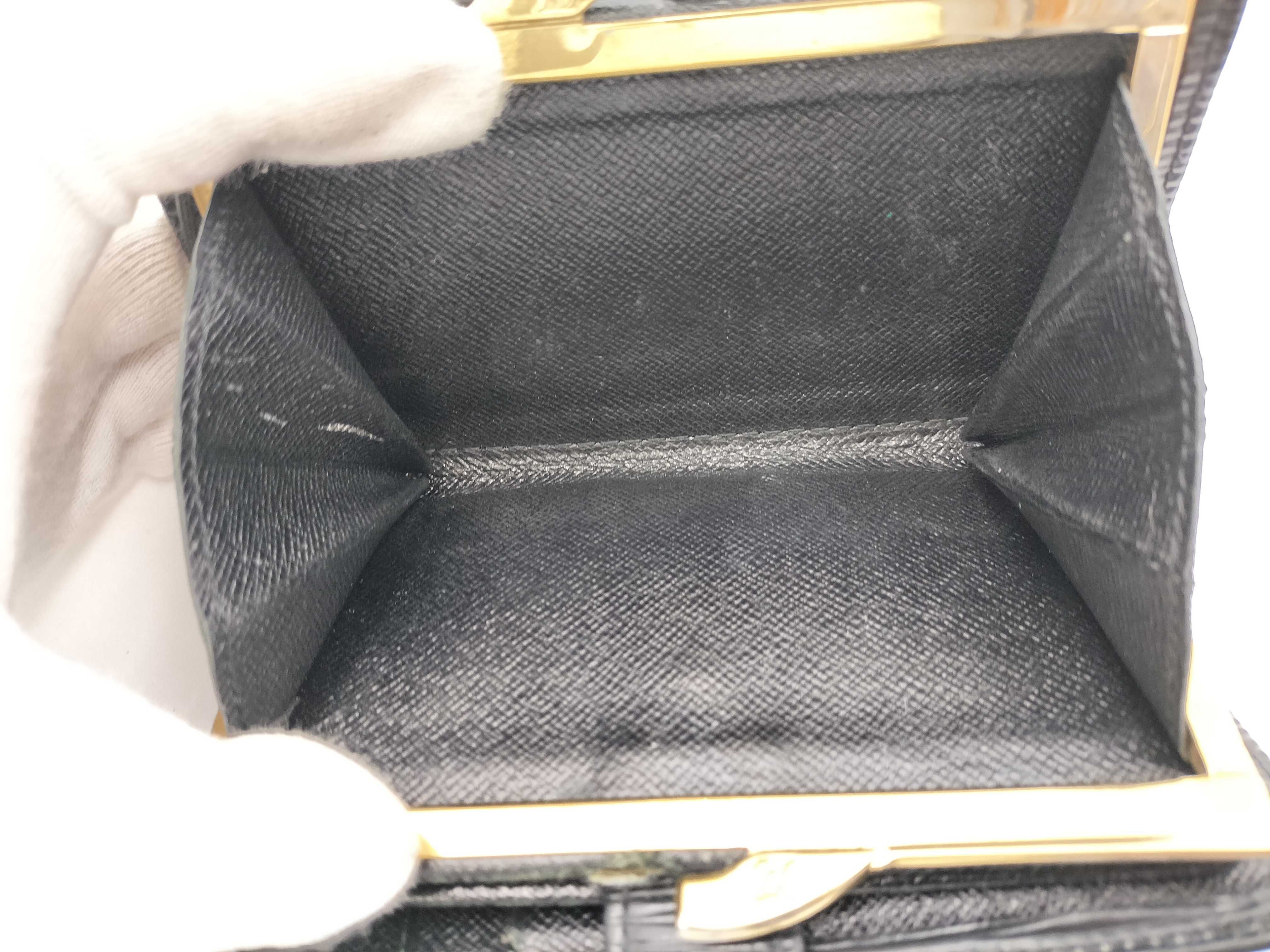 Epi M63642 Portemonnaie Billet Viennois Black Wallet — view 10