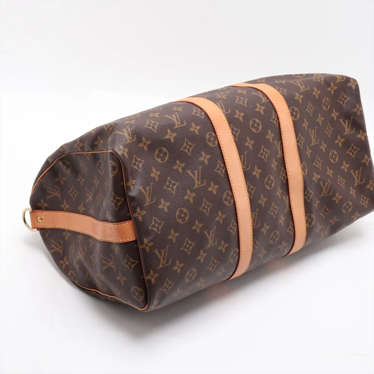 Monogram Keepall Bandoulière 45 M41418 FL0092 Brown with initials — view 4