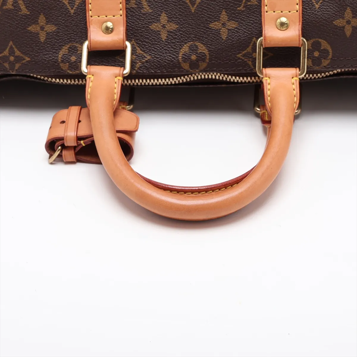 Monogram Keepall Bandoulière 45 M41418 FL0092 Brown with initials — view 5