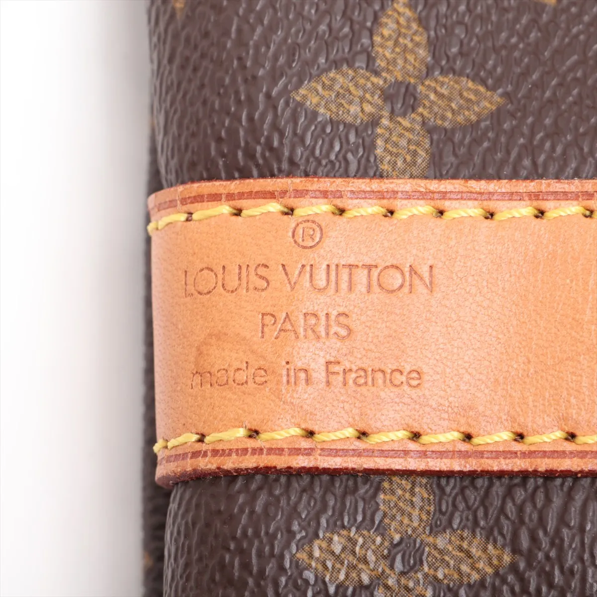 Monogram Keepall Bandoulière 45 M41418 FL0092 Brown with initials — view 8