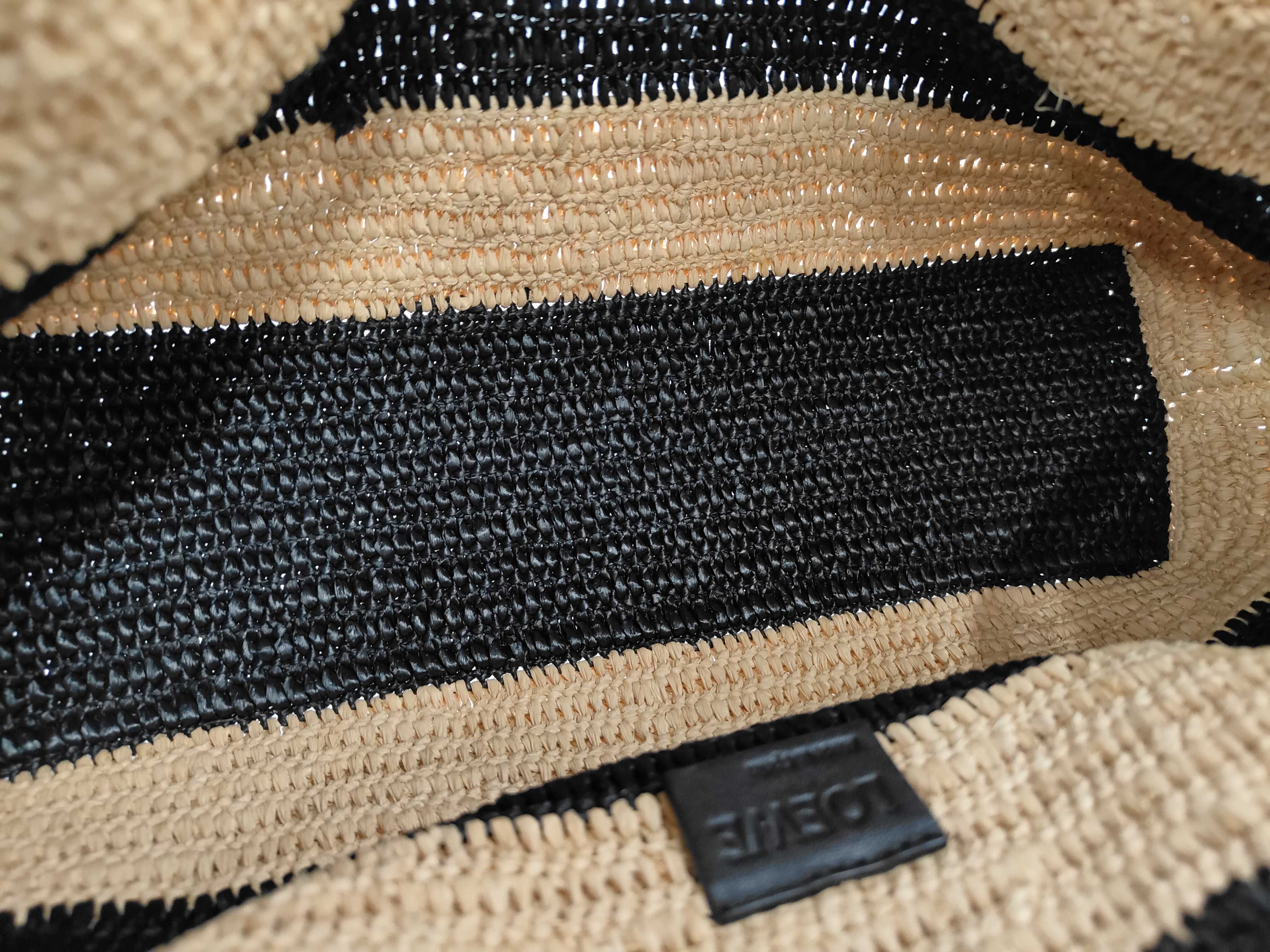Flamenco Raffia Shoulder Bag — view 8