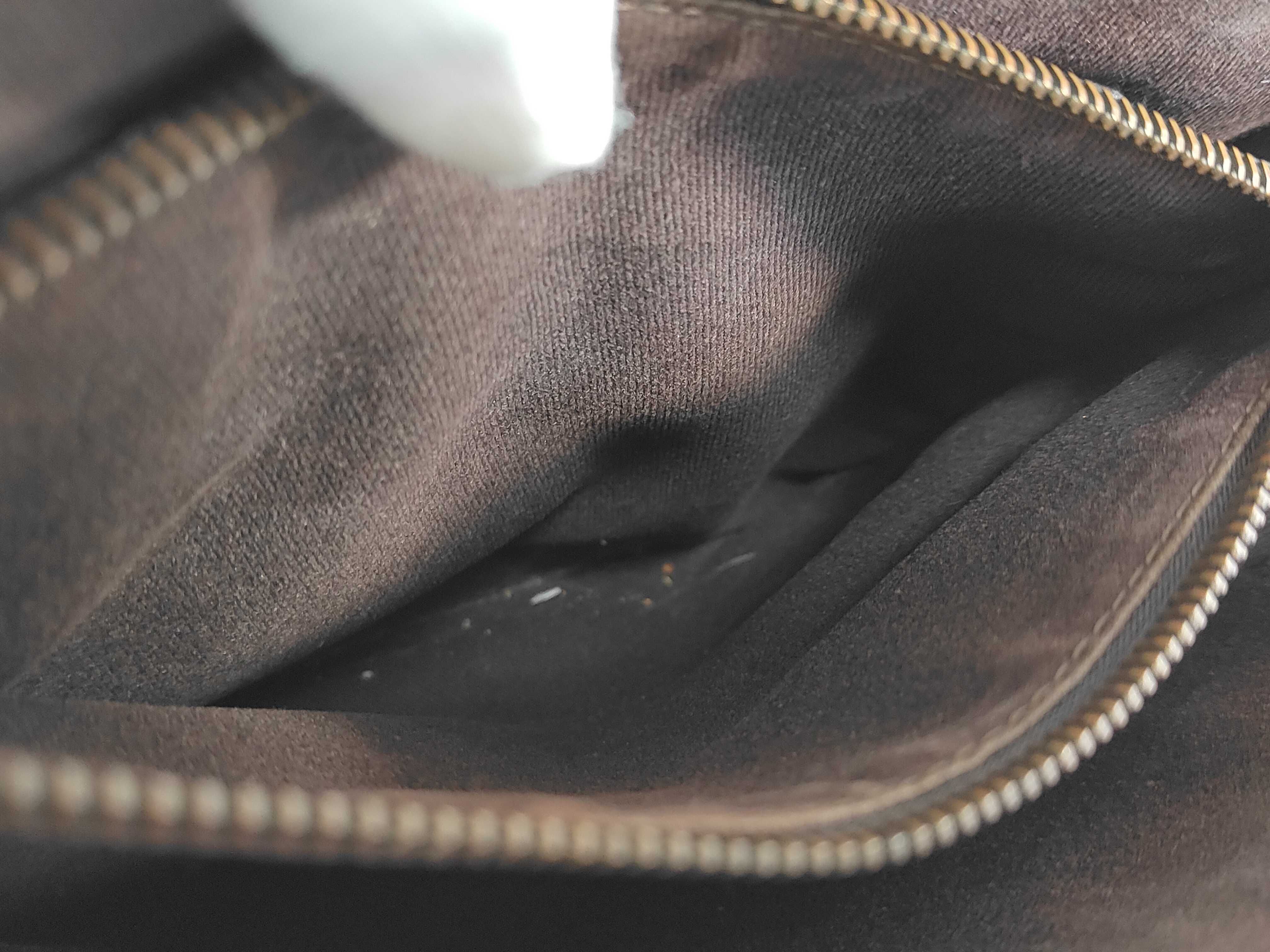 Canvas x Leather Handbag Tote Bag — view 11